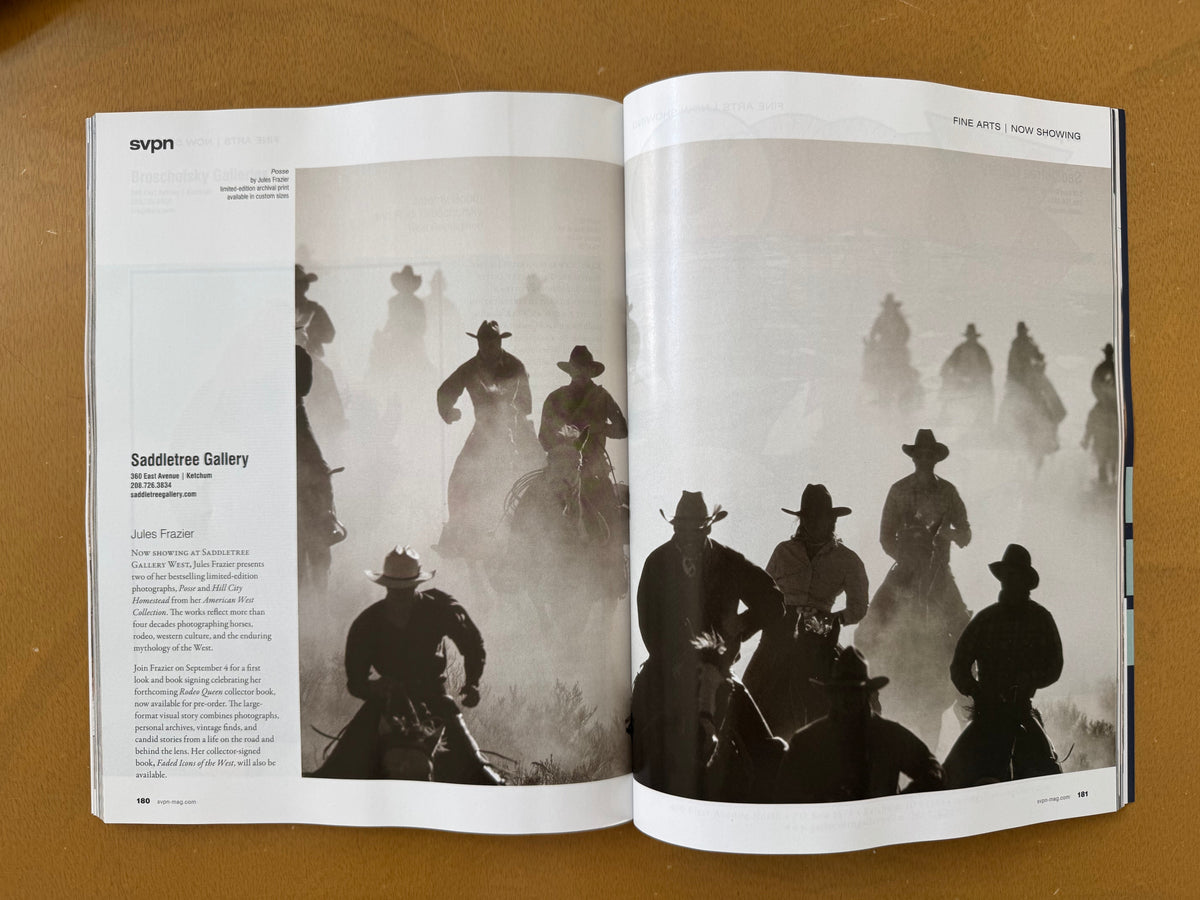 Now Showing in SVPN Magazine : Posse by Jules Frazier