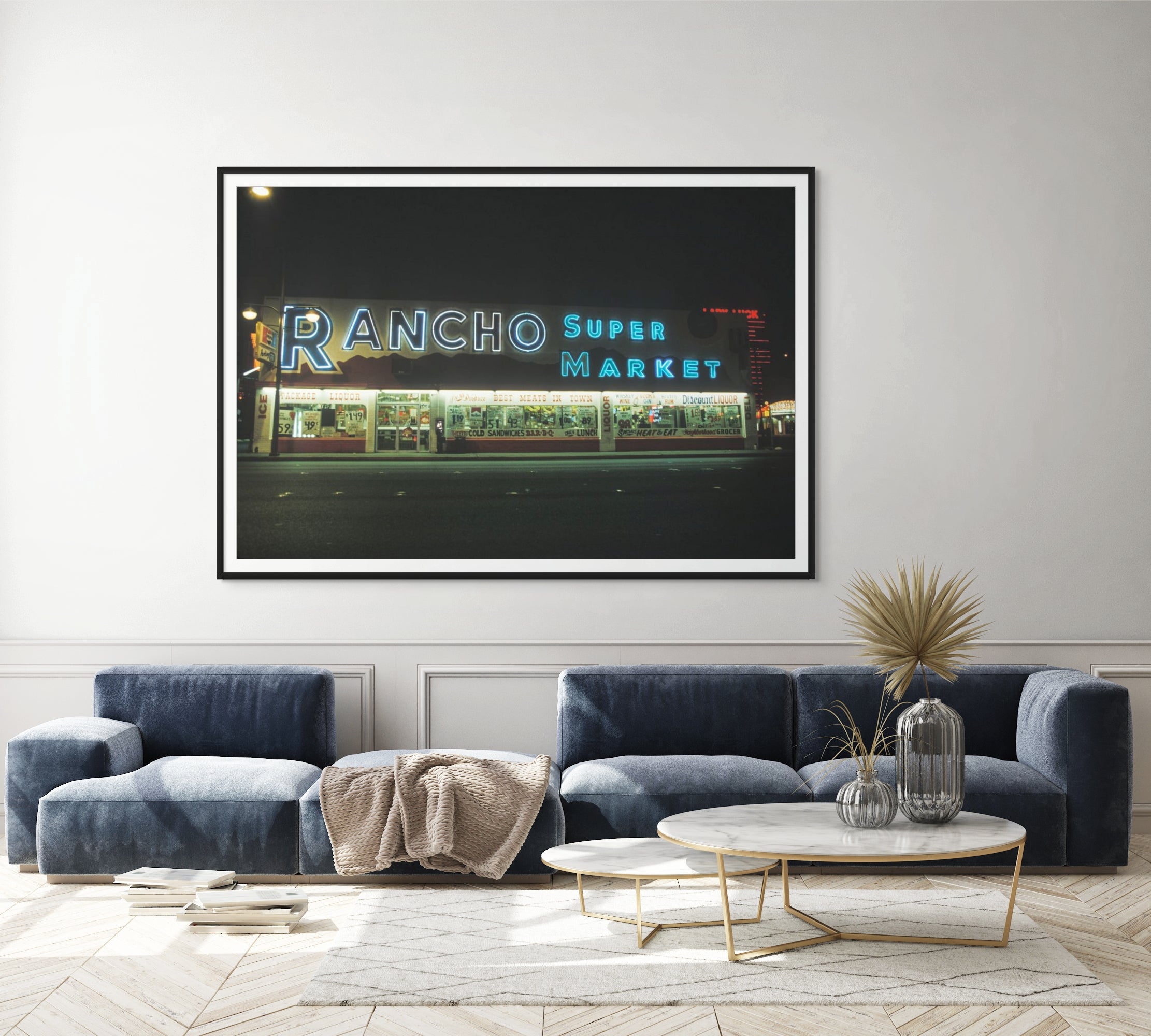 Vintage roadside sign fine art photograph from the American West