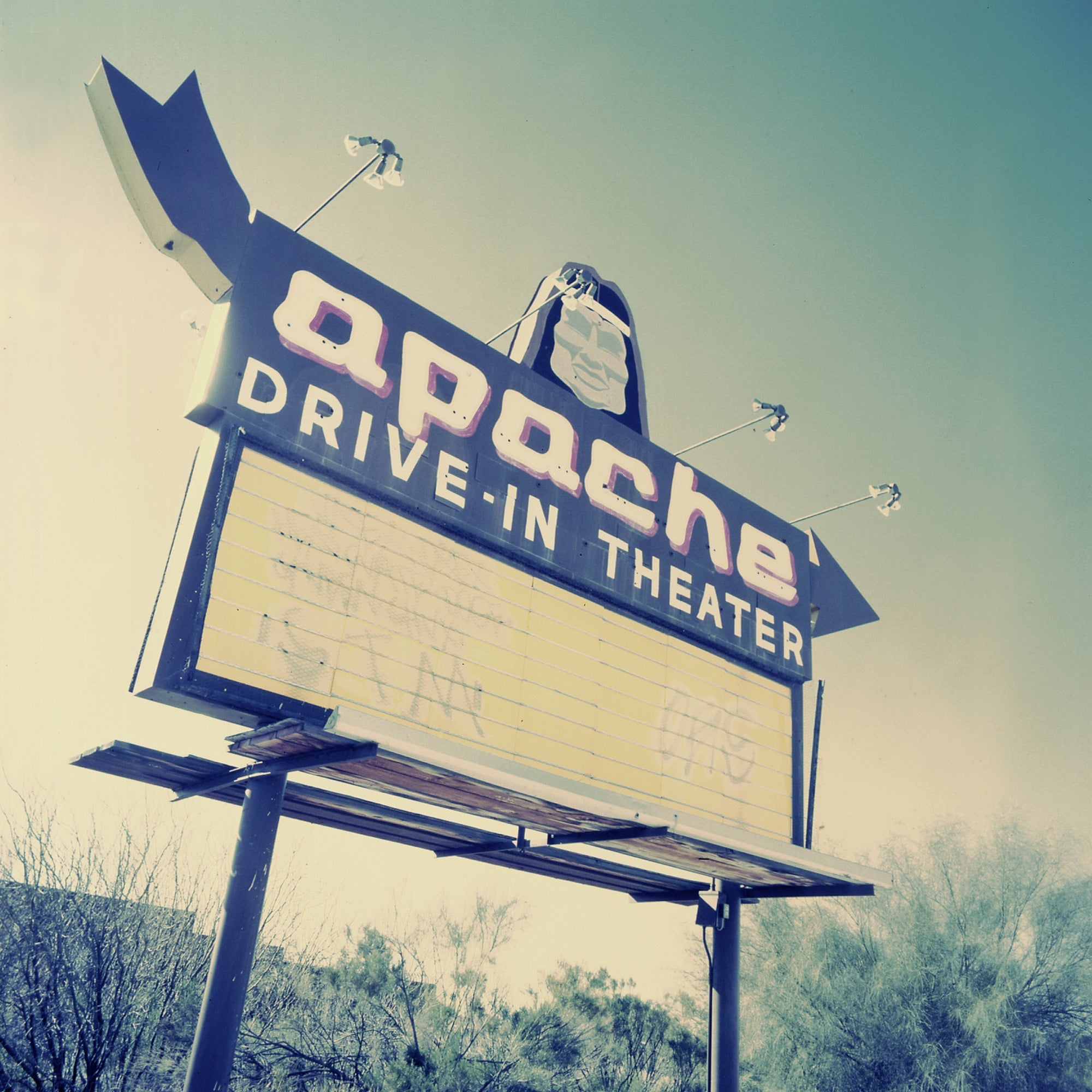 Apache Drive-In, Jules Frazier Fine Art Photograph