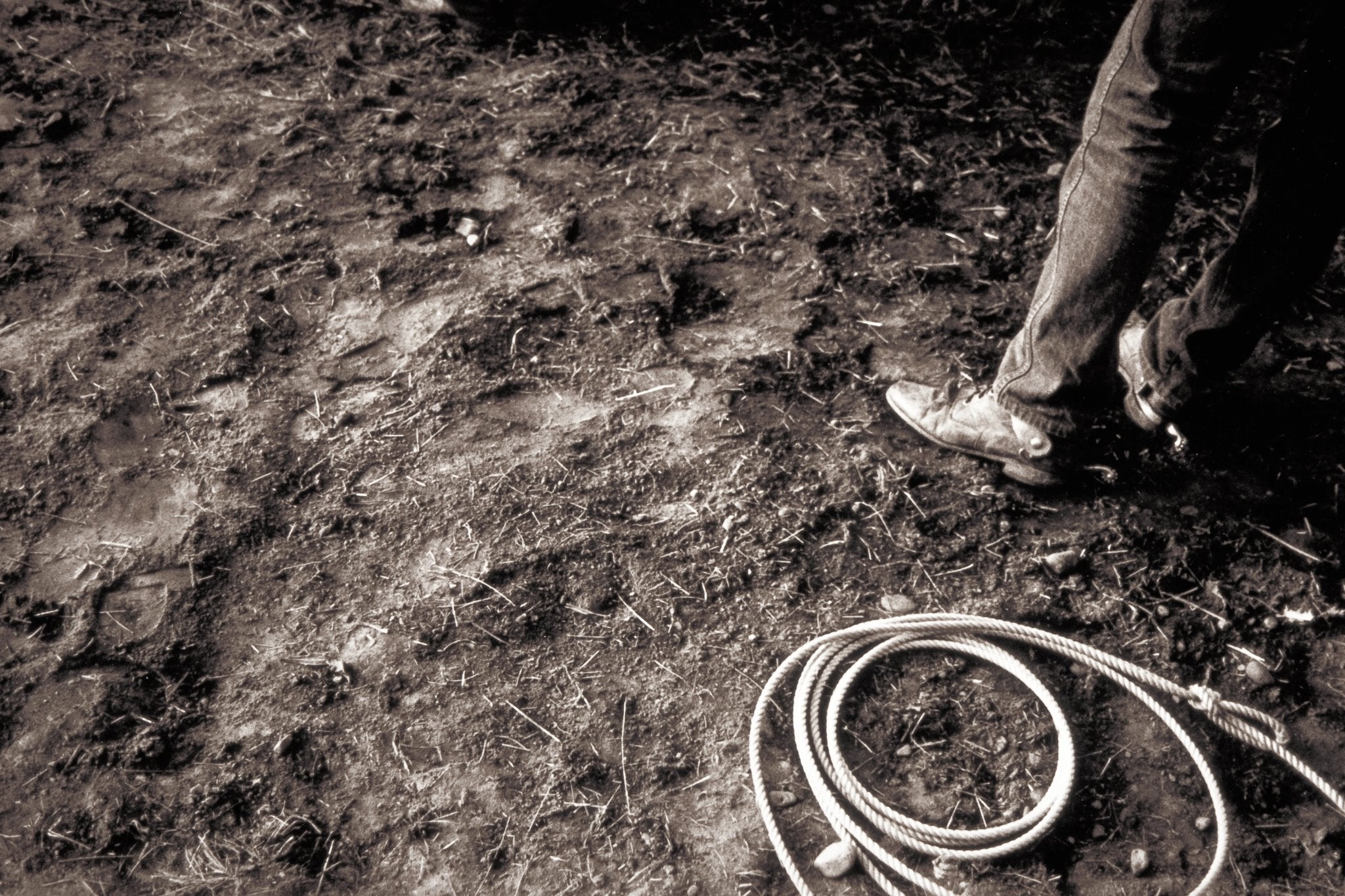 Boots and Rope, Jules Frazier Fine Art Photograph