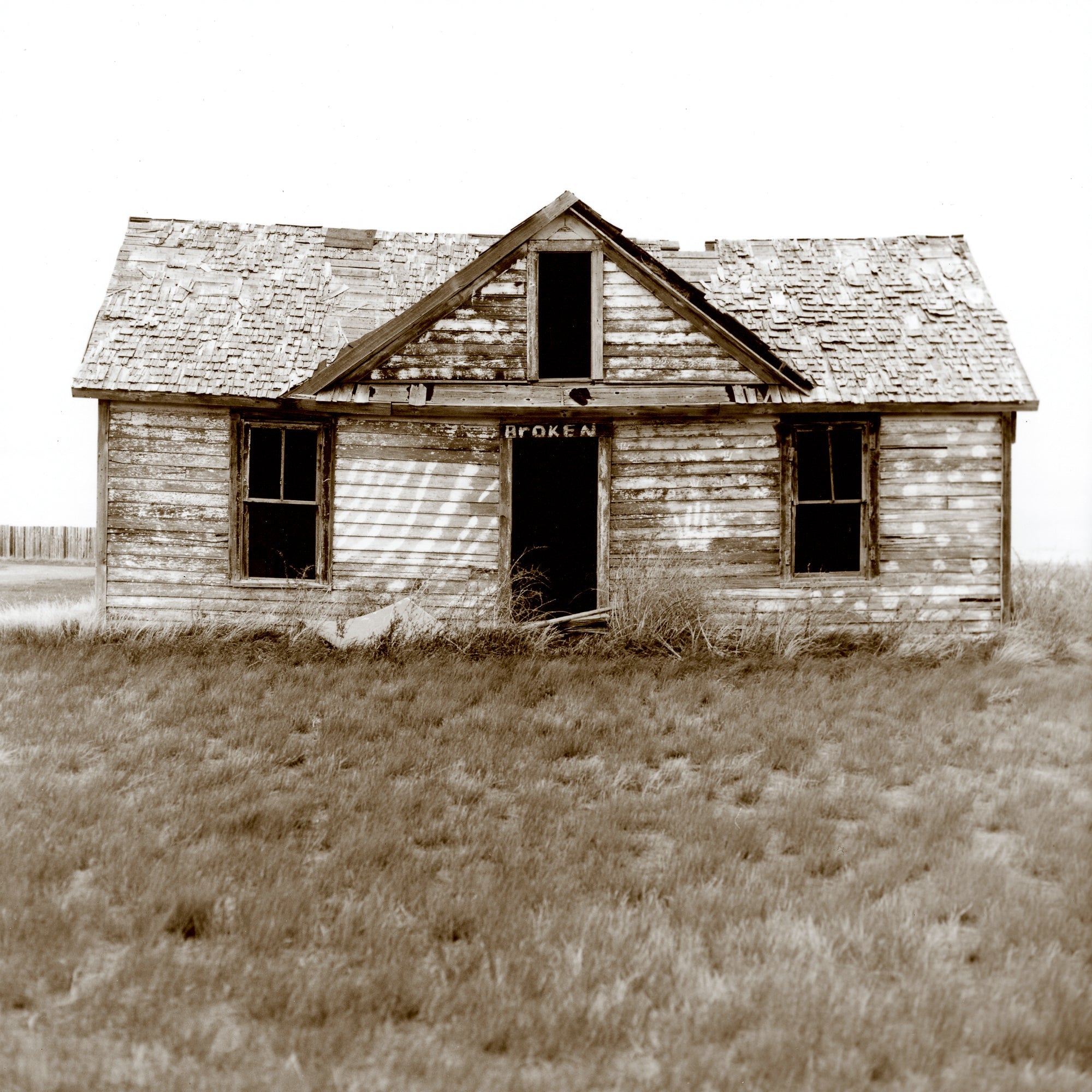 Broken House, Jules Frazier Fine Art Photograph