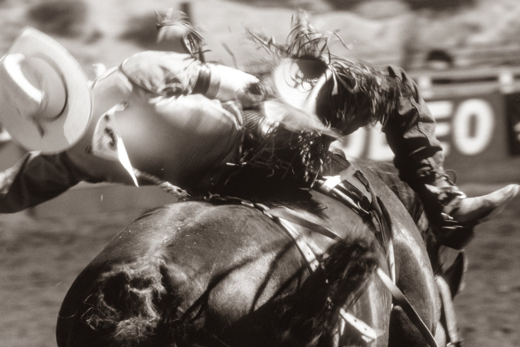 Bronc Rider, Jules Frazier Fine Art Photograph