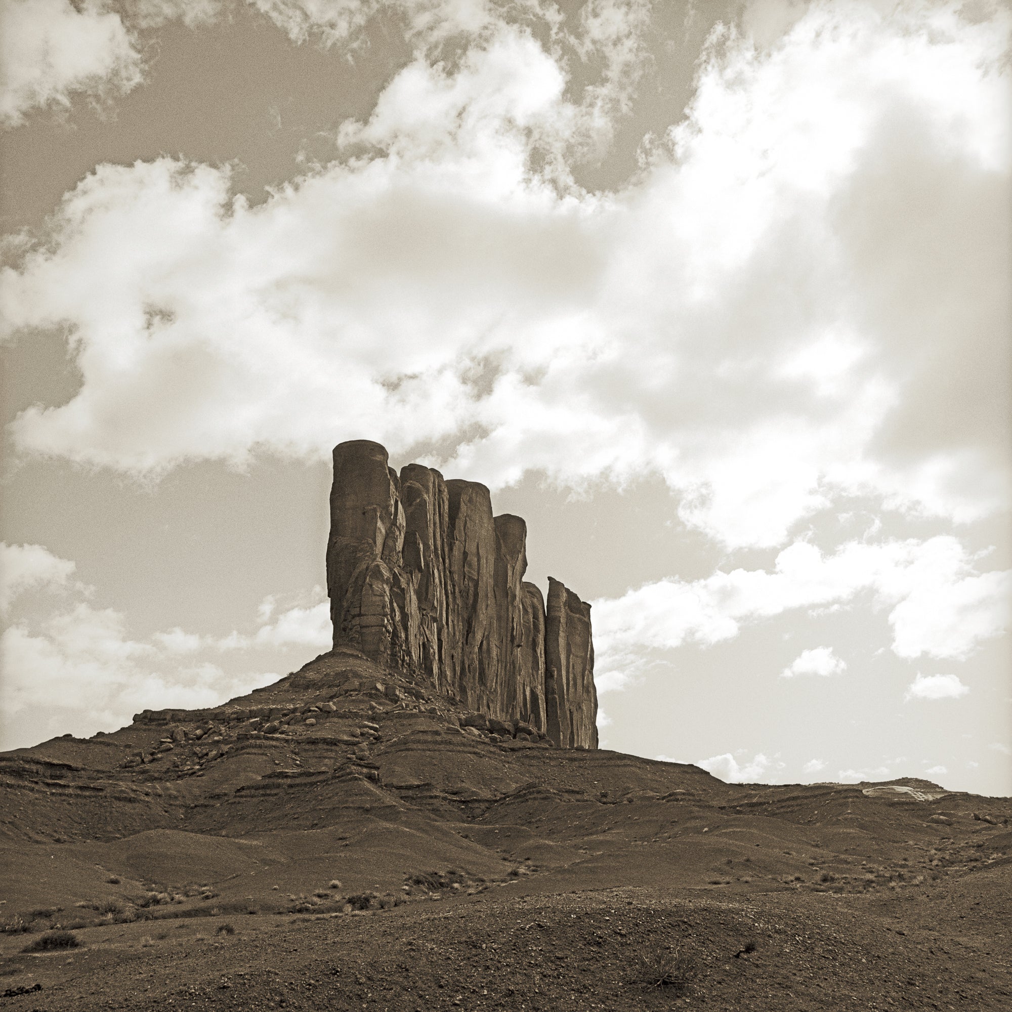 Butte Monument Valley, Jules Frazier Fine Art Photograph