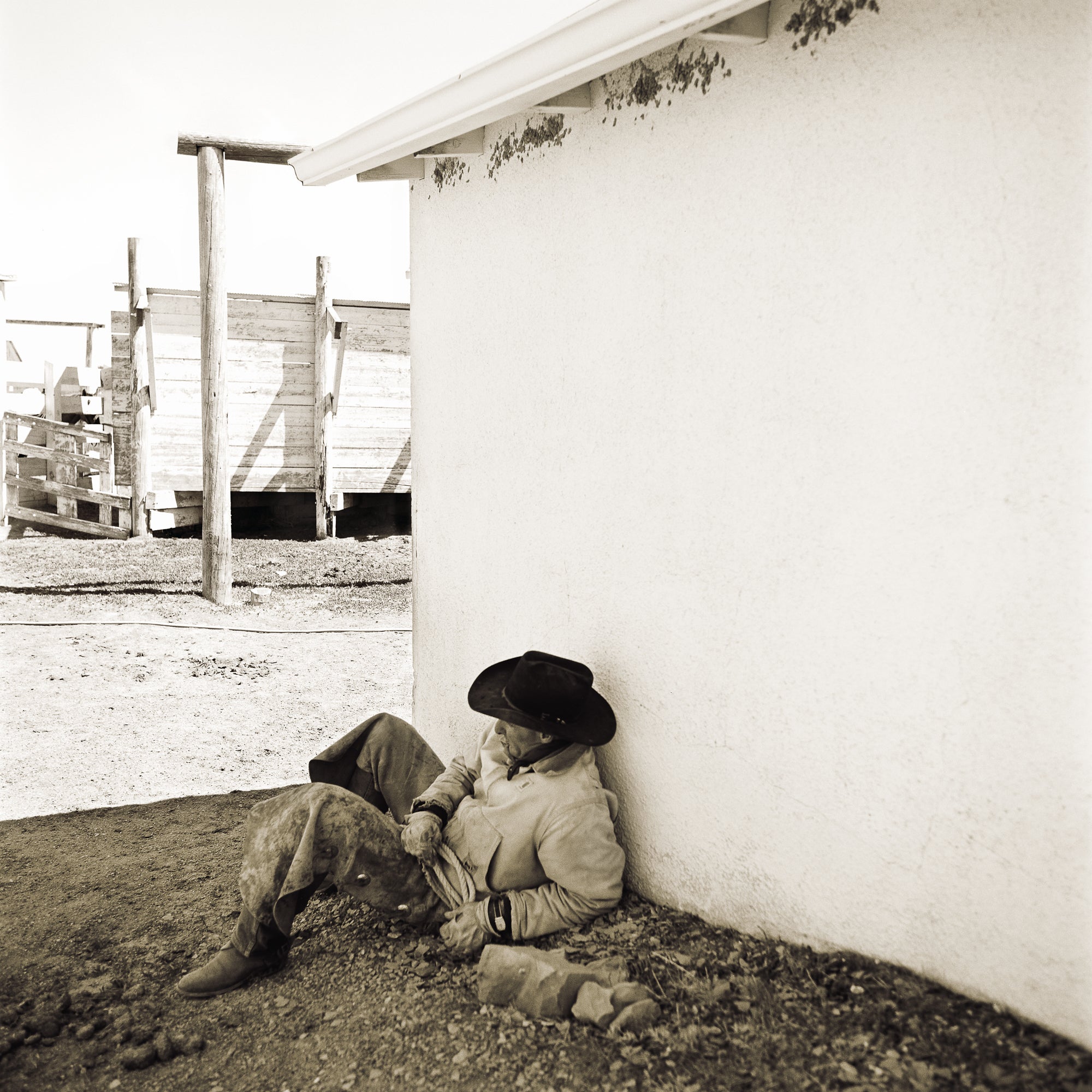 Cowboy Break, Jules Frazier Fine Art Photograph