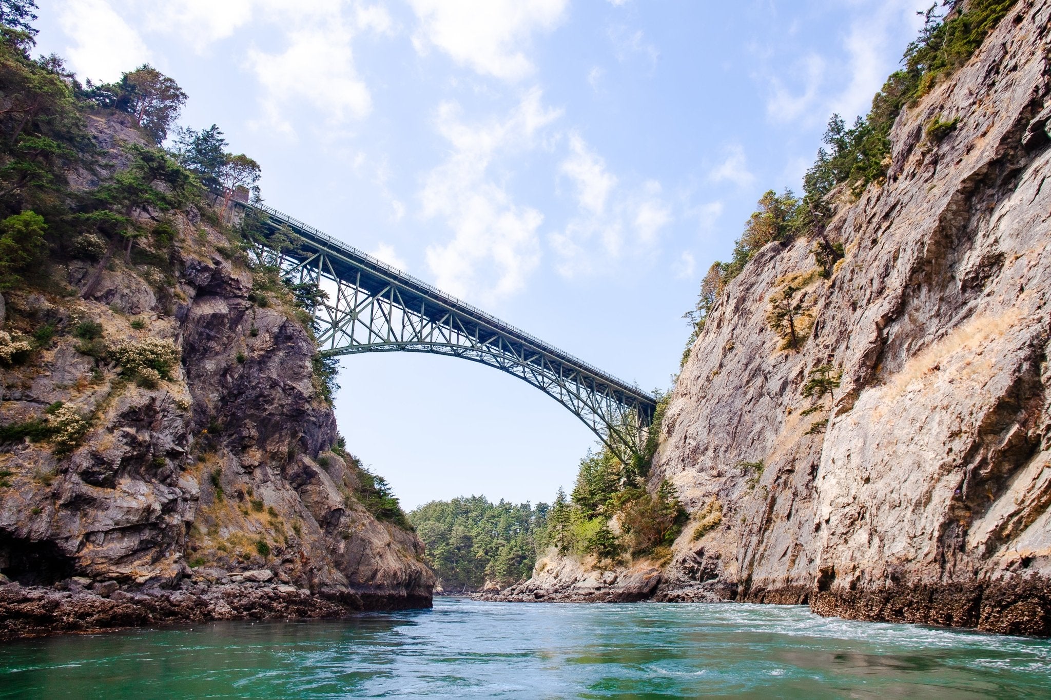 Deception Pass at Slack