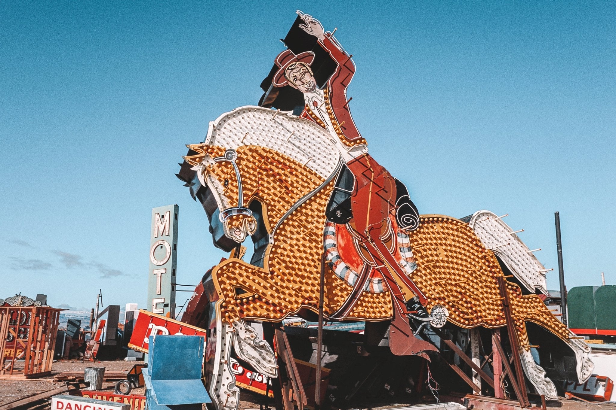 Hacienda Golden Horseman, Jules Frazier Fine Art Photograph