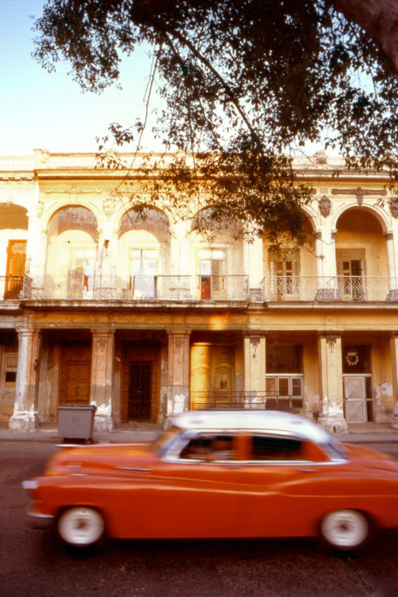 Havana Red Car Classic, Jules Frazier Fine Art Photograph