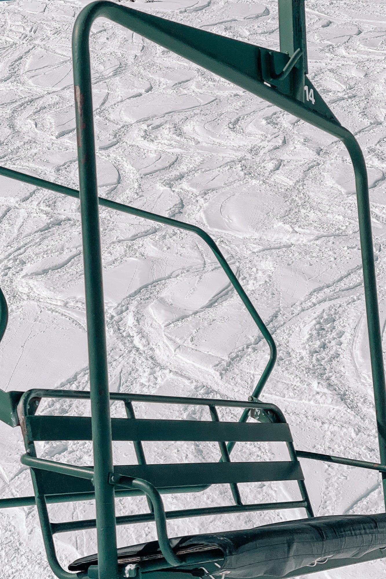 Lookout Chair 14, Sun Valley. Jules Frazier Fine Art Photograph, retro fine art photograph.