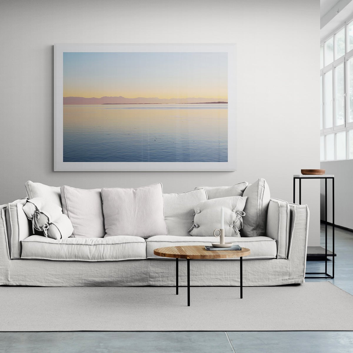 Olympic Gold, a fine art photograph that is statement to your space with modern luxury and calm. Framed by Jules Frazier.