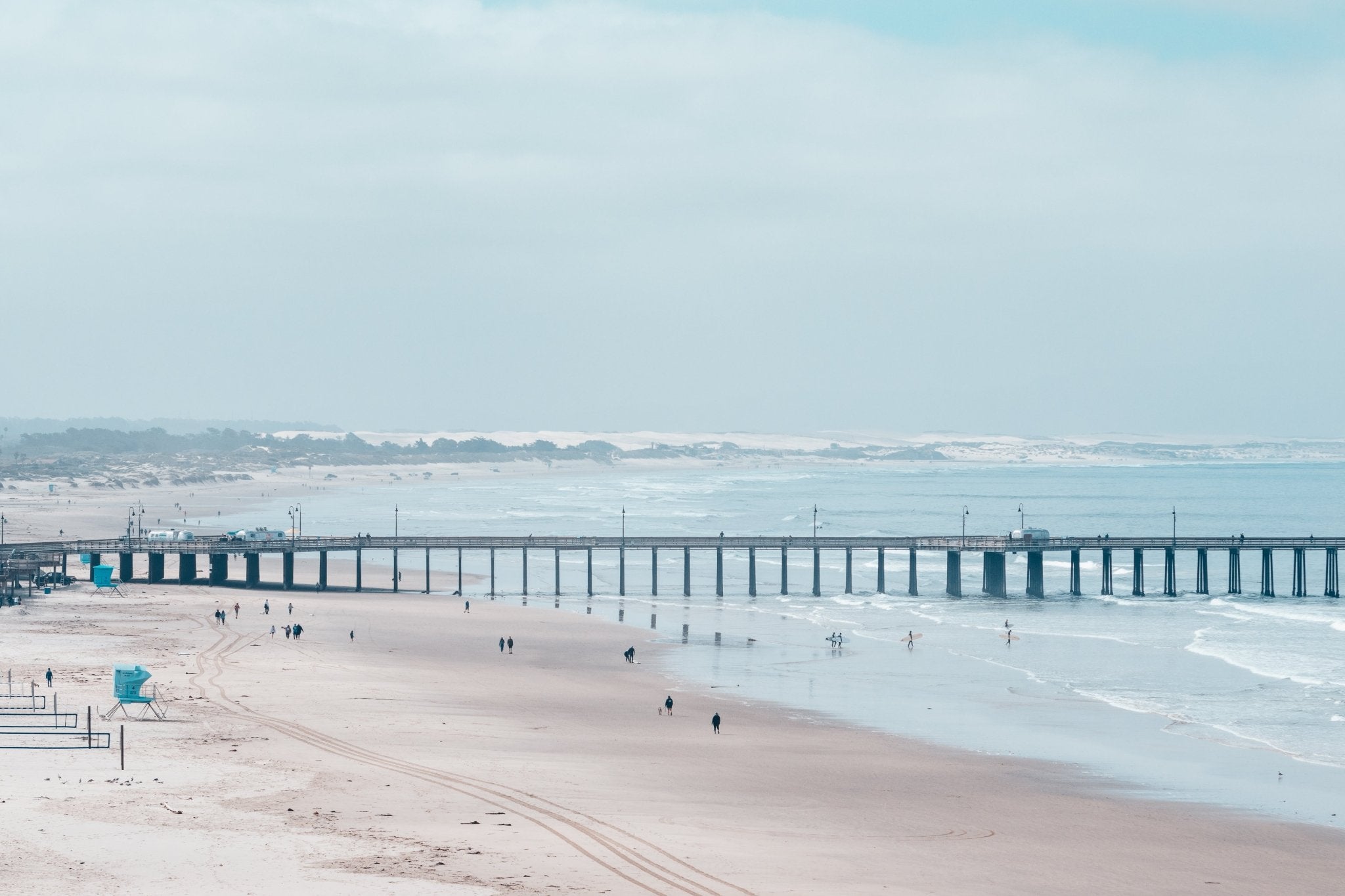 Pismo Beach Pier, Jules Frazier Fine Art Photograph
