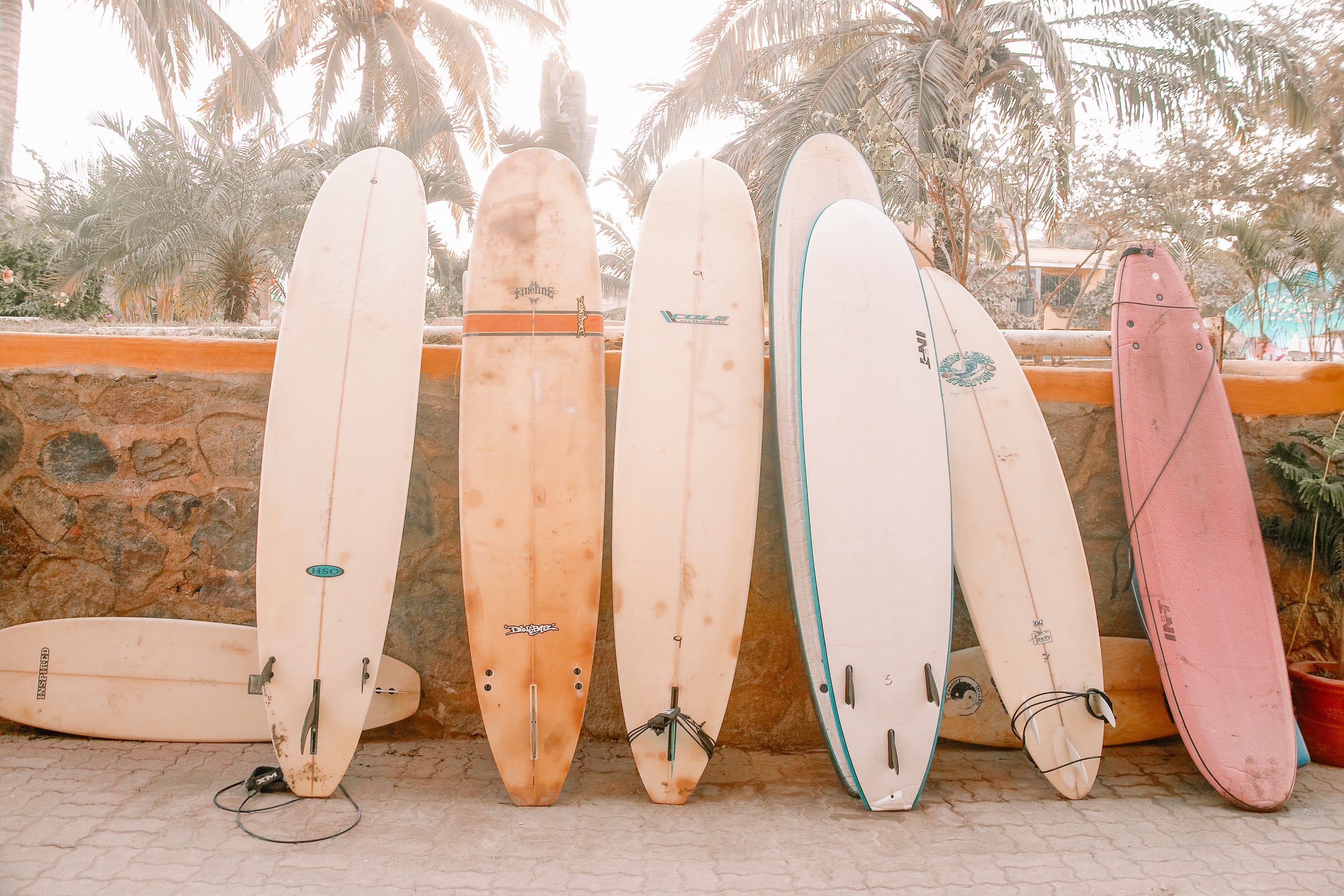 Saylutia Surf Boards, fine art photograph by Jules Frazier