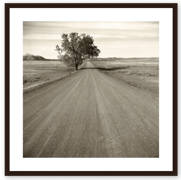 Fine art print called Road to Charles Russell by Jules Frazier