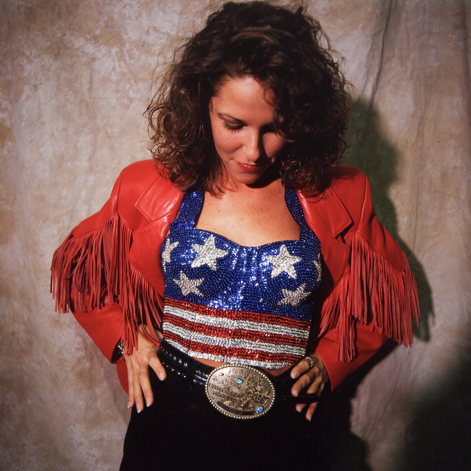 Stars and Stripes Barrel Racer, Jules Frazier Fine Art Photograph