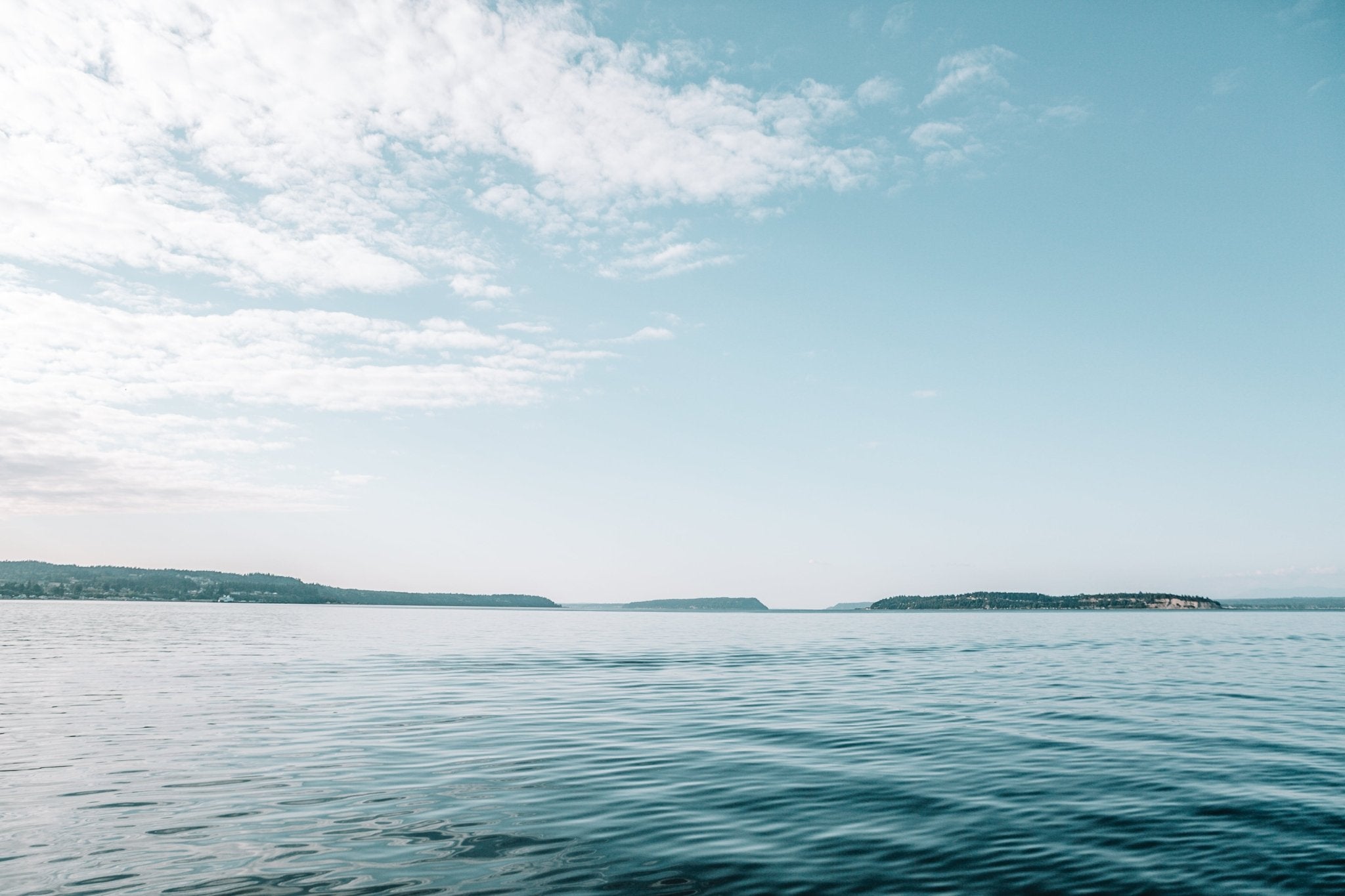Summer Crossing Salish Sea