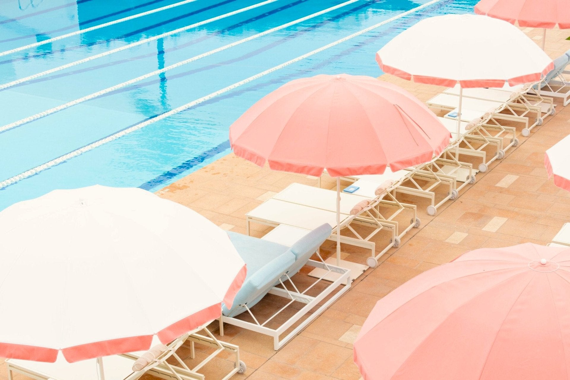 Pool Swim Lanes