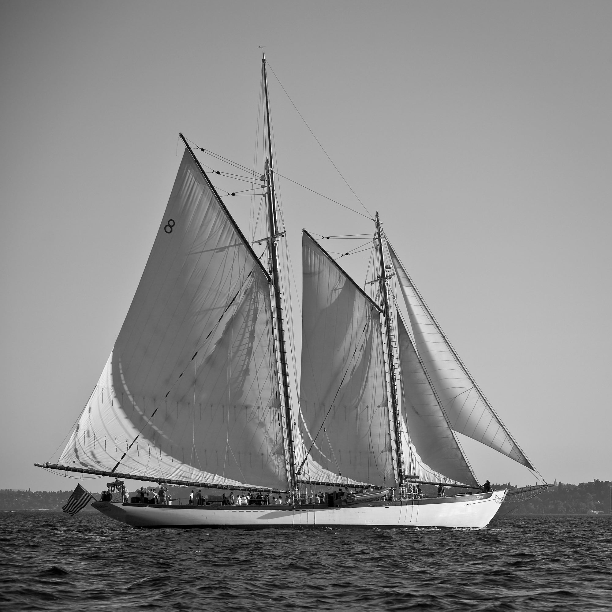 Wooden Ships On The Water, Jules Frazier Fine Art Photograph