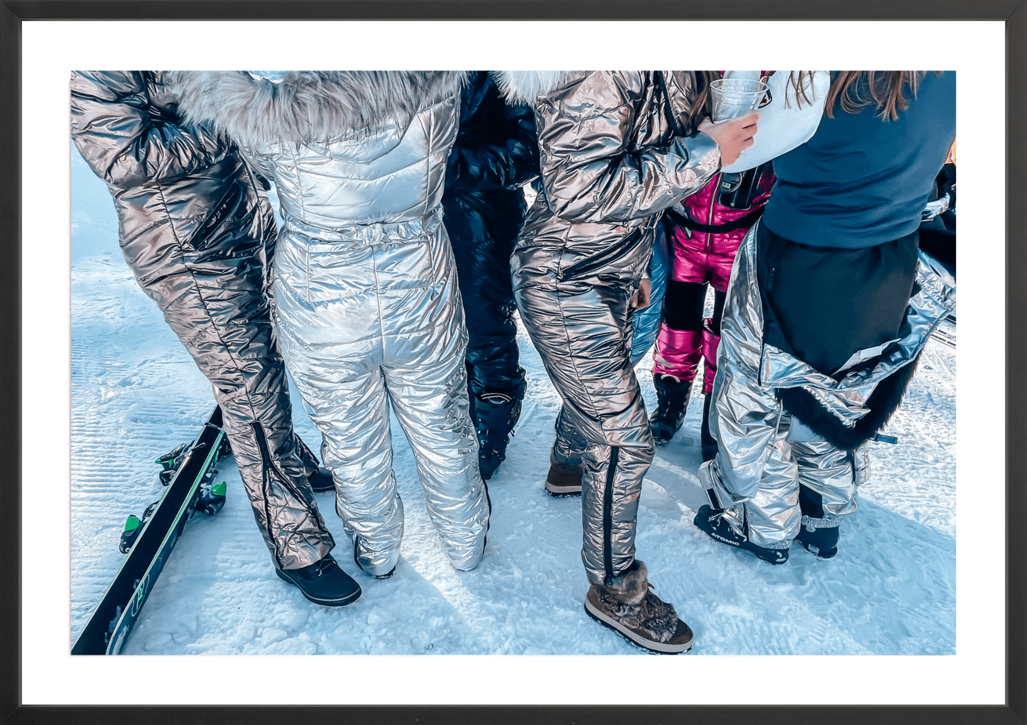Apres Ski Power Meeting, Jules Frazier Fine Art Photograph