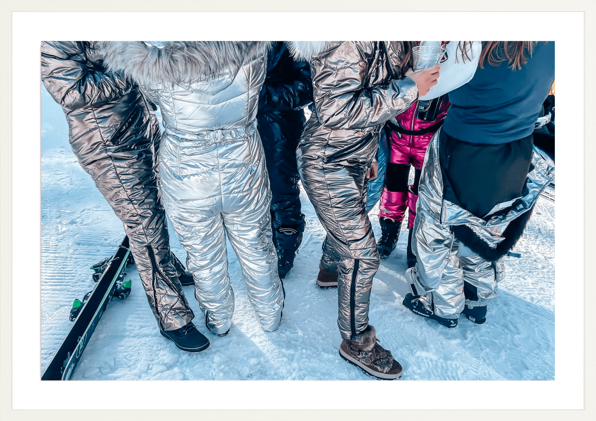 Apres Ski Power Meeting, Jules Frazier Fine Art Photograph