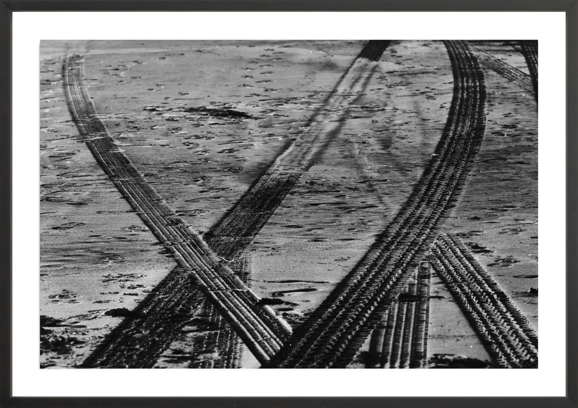 Beach Tracks, Jules Frazier Fine Art Photograph