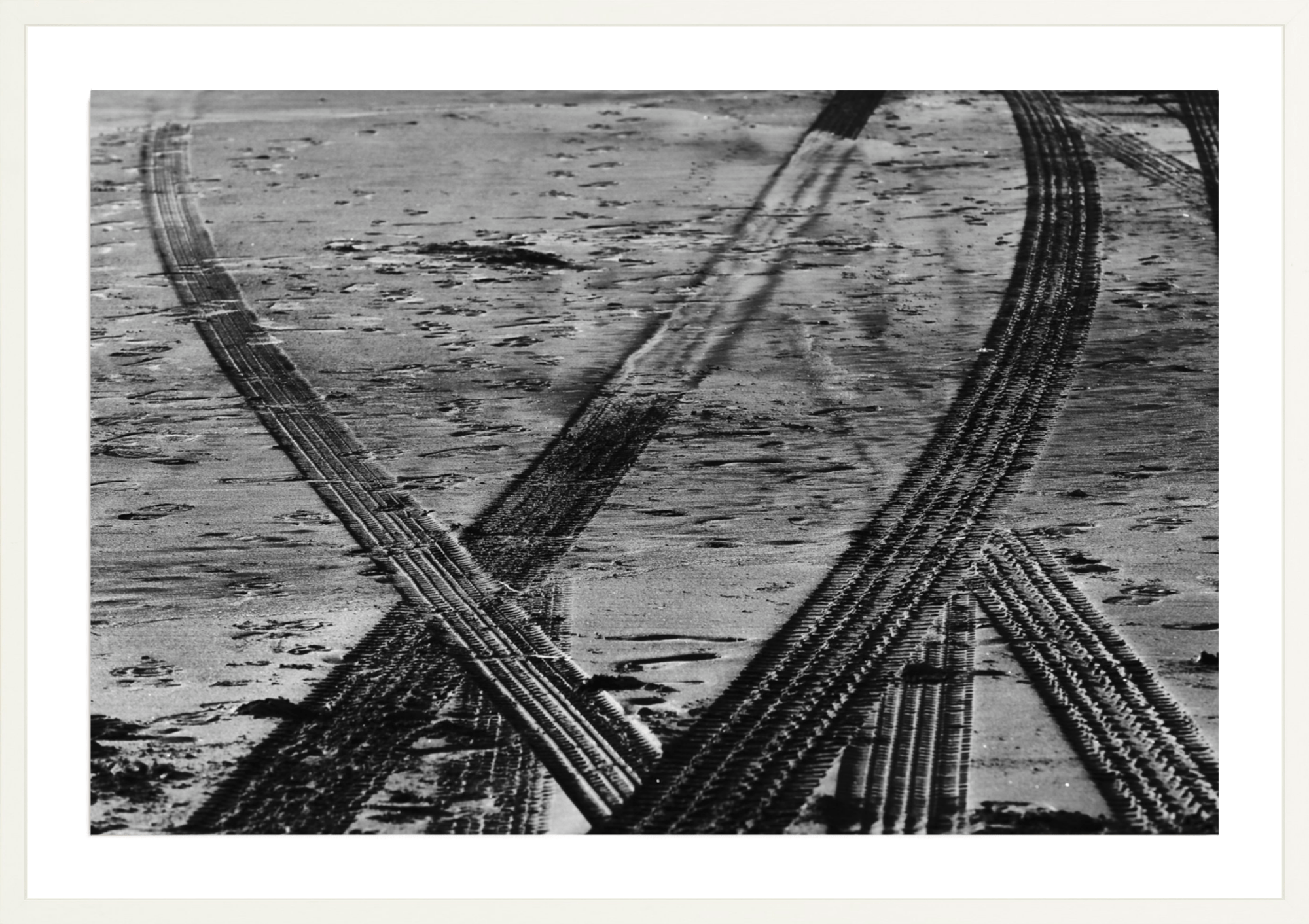 Beach Tracks, Jules Frazier Fine Art Photograph