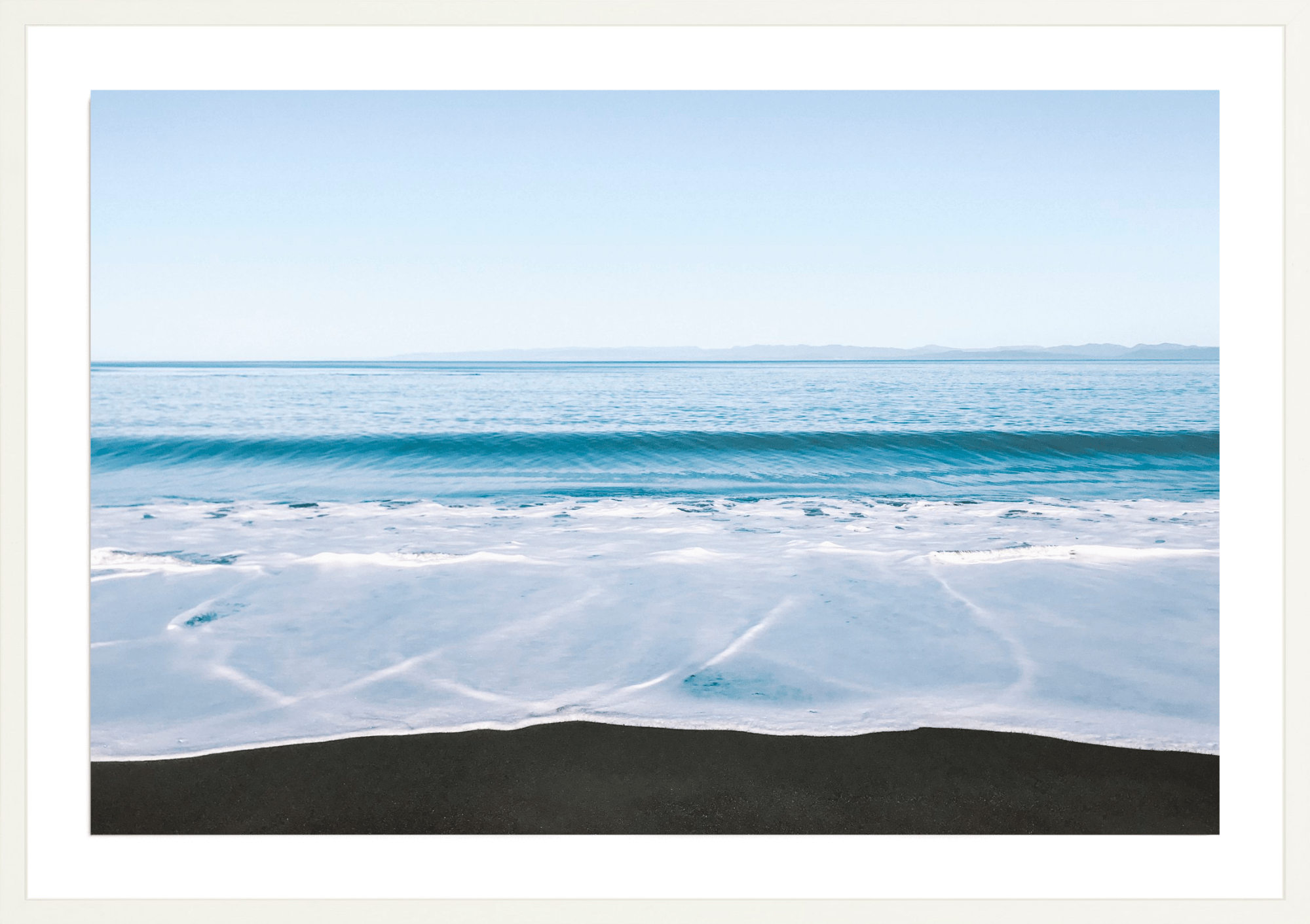 Black Sand Beach, Jules Frazier Fine Art Photograph