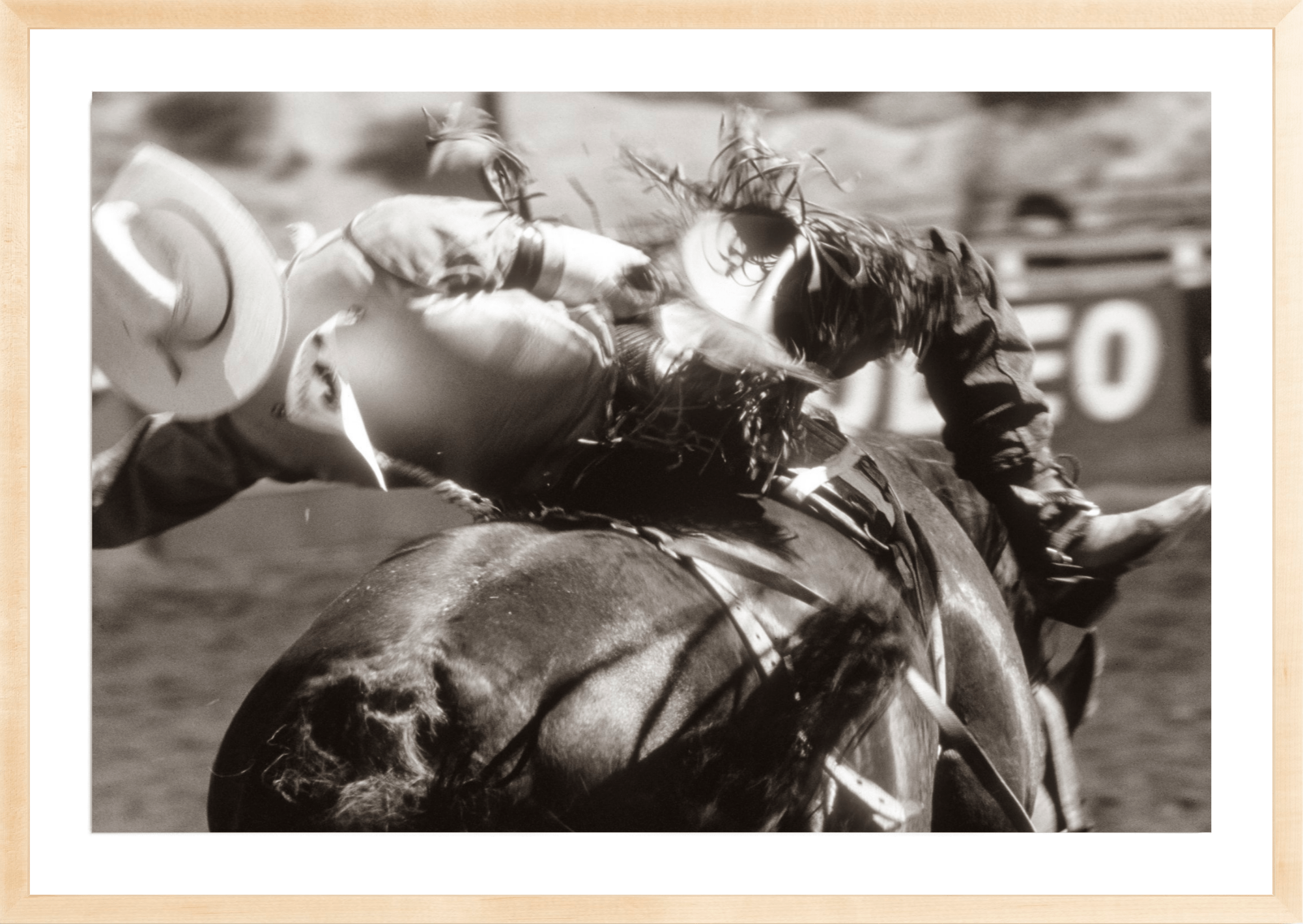 Bronc Rider, Jules Frazier Fine Art Photograph