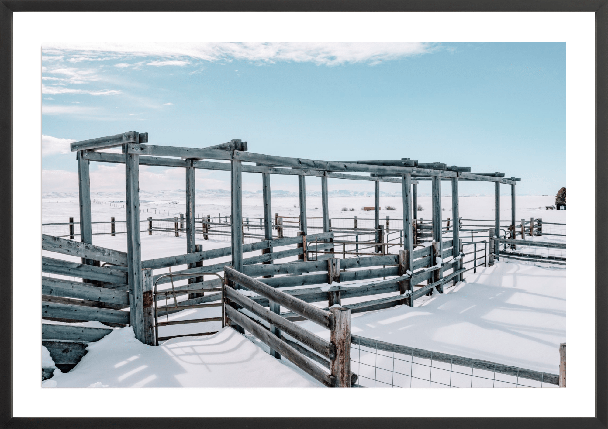 Camas Corral, Jules Frazier Fine Art Photograph