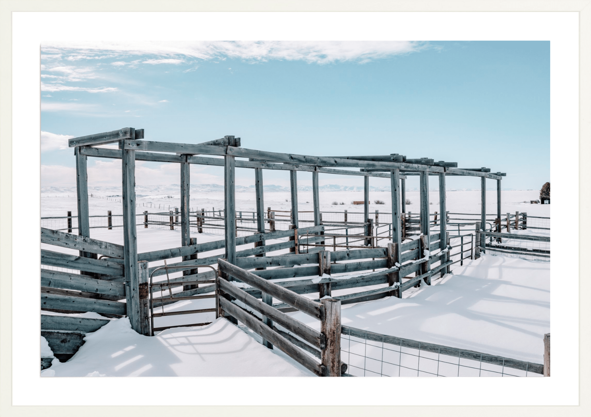 Camas Corral, Jules Frazier Fine Art Photograph