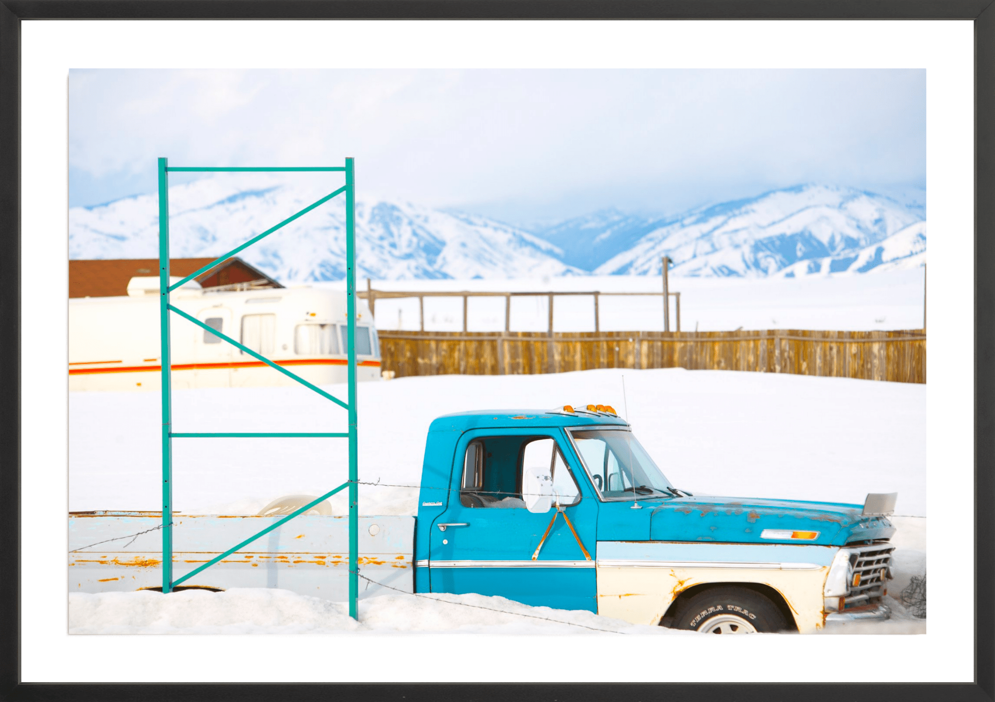 Ford Custom Cab, Jules Frazier Fine Art Photograph