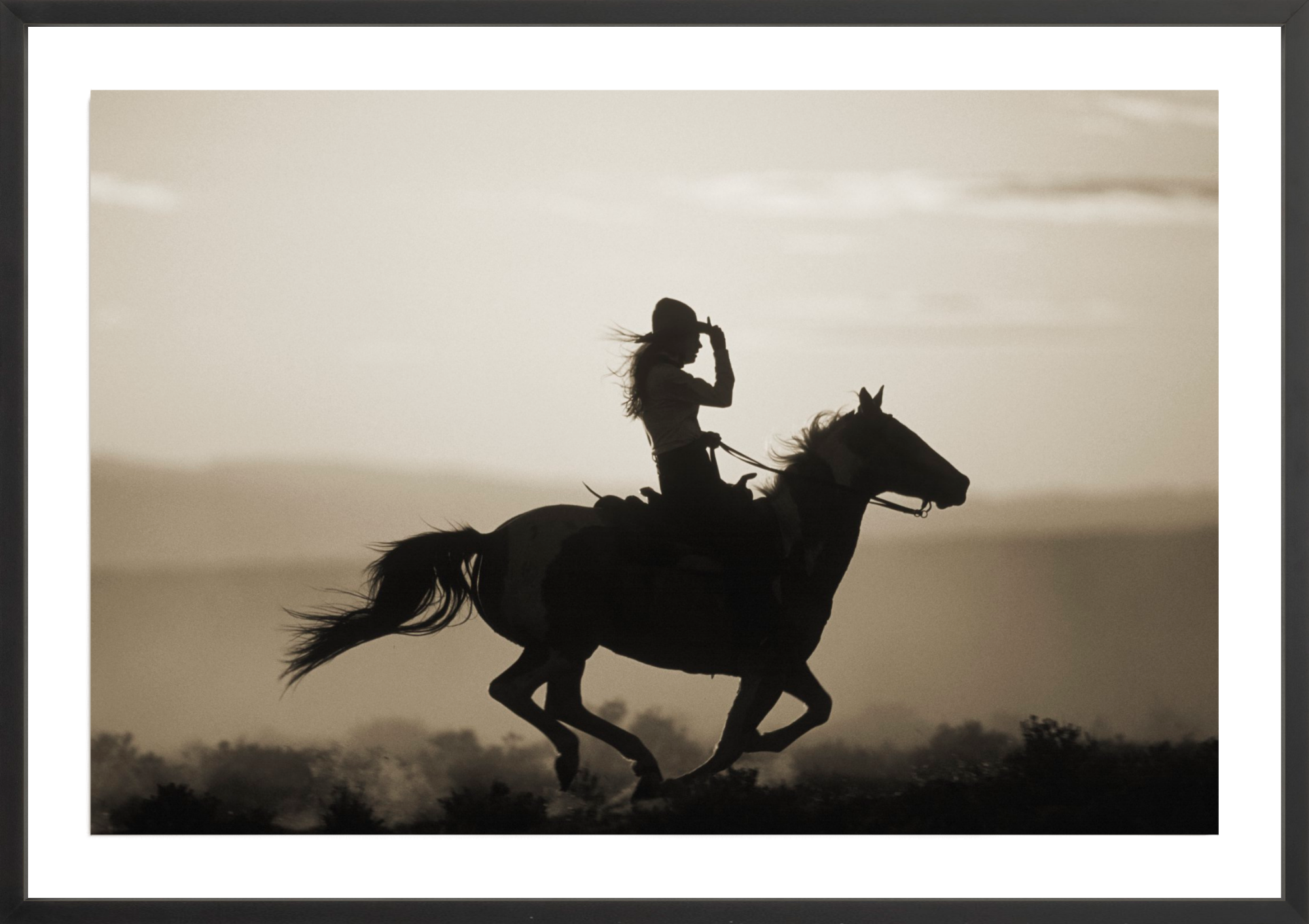 Girl on Horseback