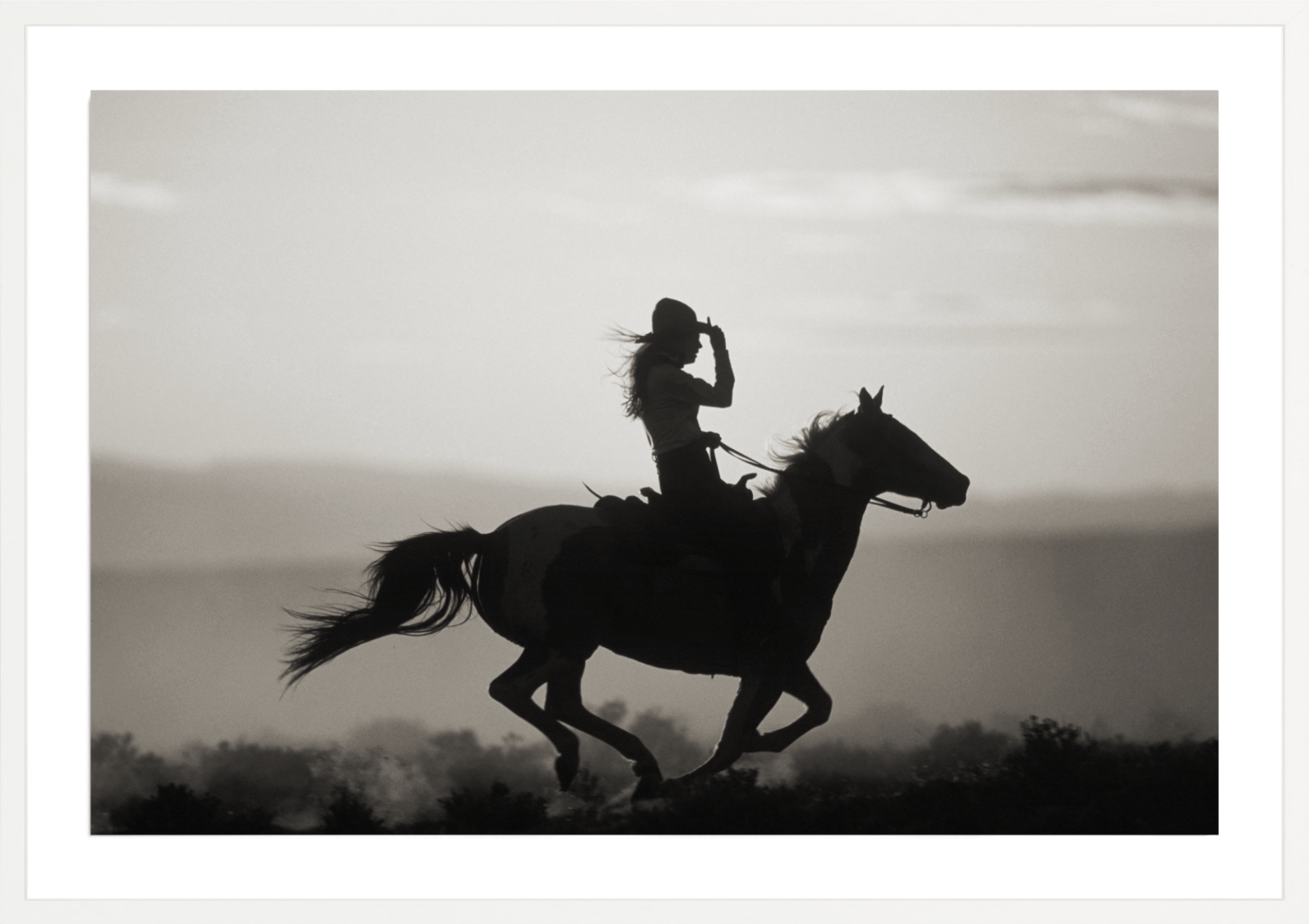 Girl on Horseback, Jules Frazier Fine Art Photograph