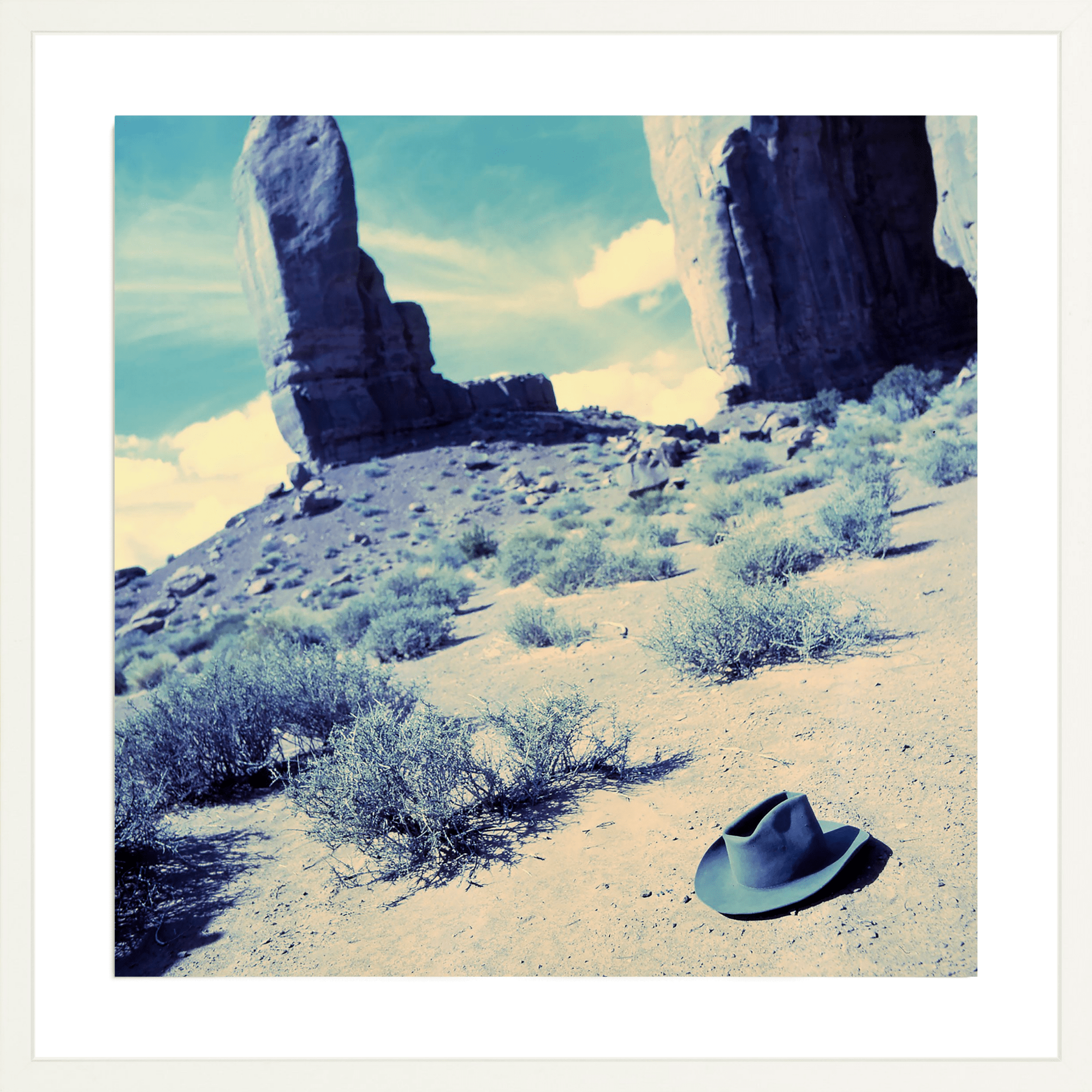 Hat on Desert Floor, Jules Frazier Fine Art Photograph