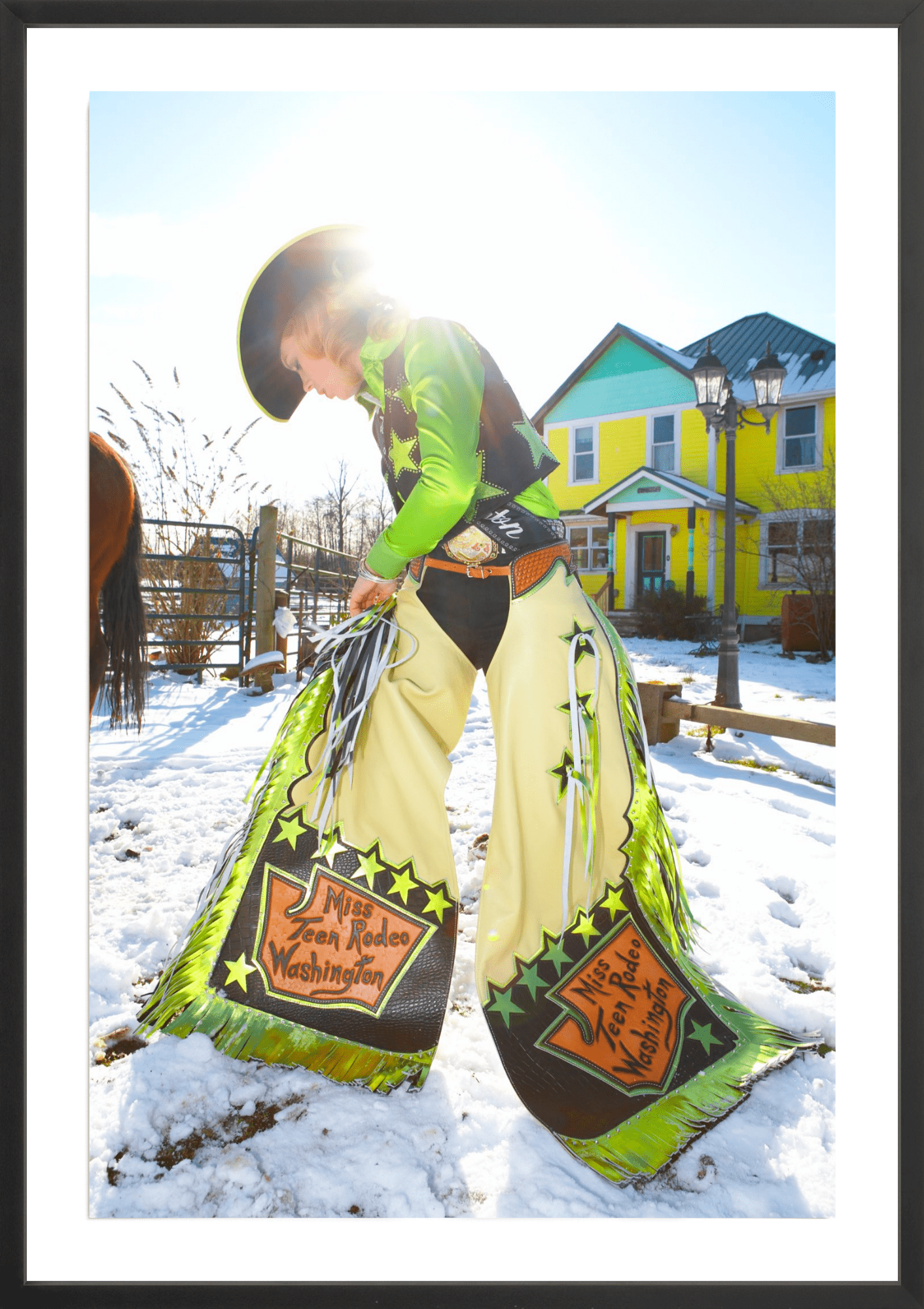 Miss Teen Rodeo Washington, Jules Frazier Fine Art Photograph