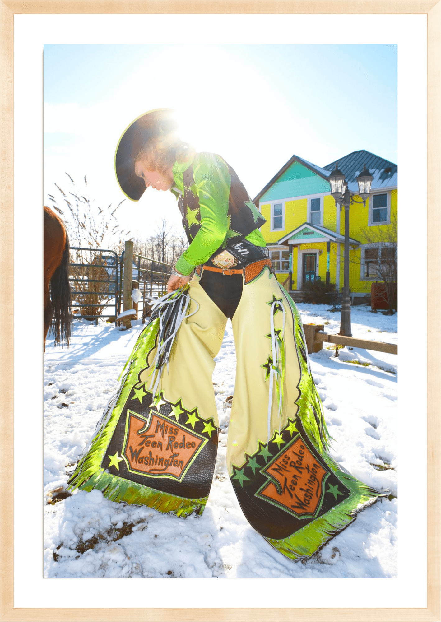 Miss Teen Rodeo Washington, Jules Frazier Fine Art Photograph