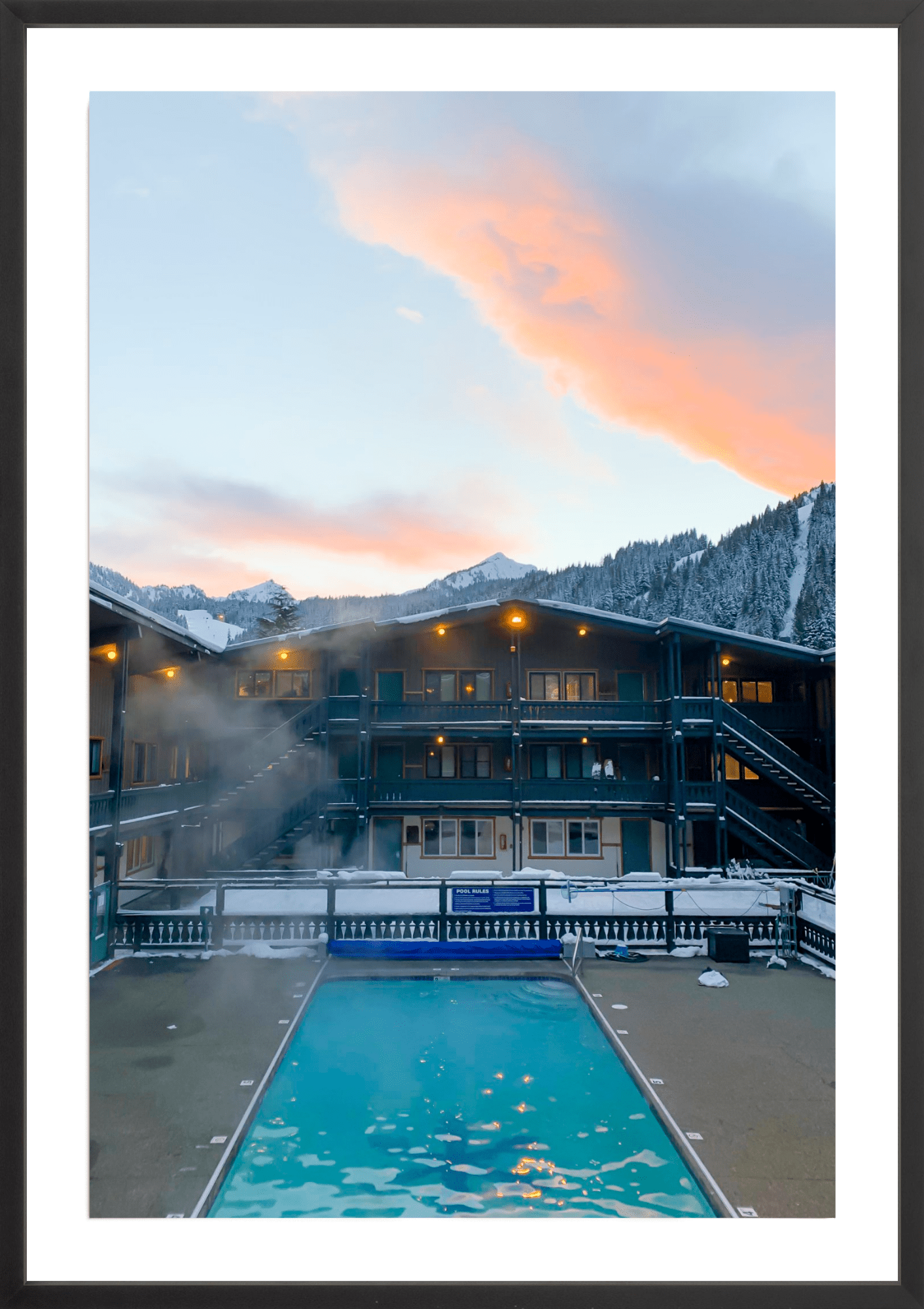 Mountain Pool, Jules Frazier Fine Art Photograph