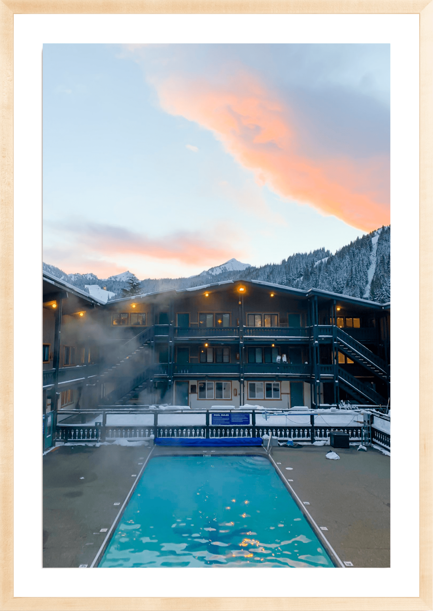 Mountain Pool, Jules Frazier Fine Art Photograph