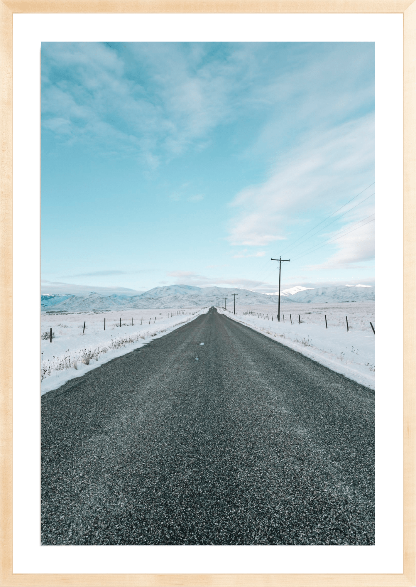 Road North 2, Jules Frazier Fine Art Photograph