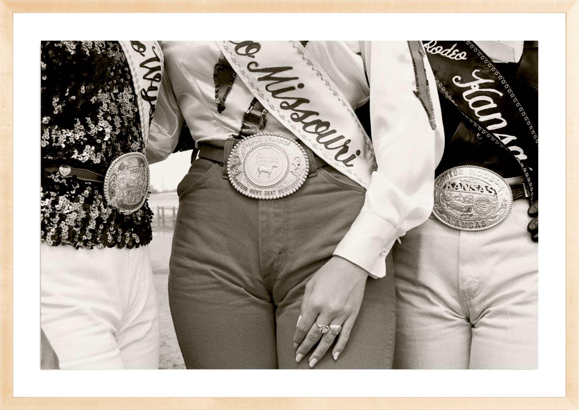 Rodeo Queen Buckles, Jules Frazier Fine Art Photograph