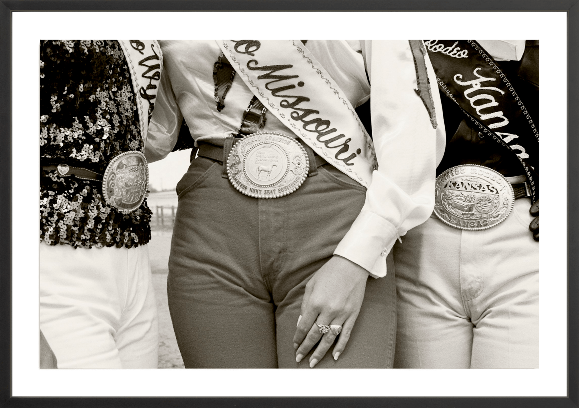 Rodeo Queen Buckles, Jules Frazier Fine Art Photograph