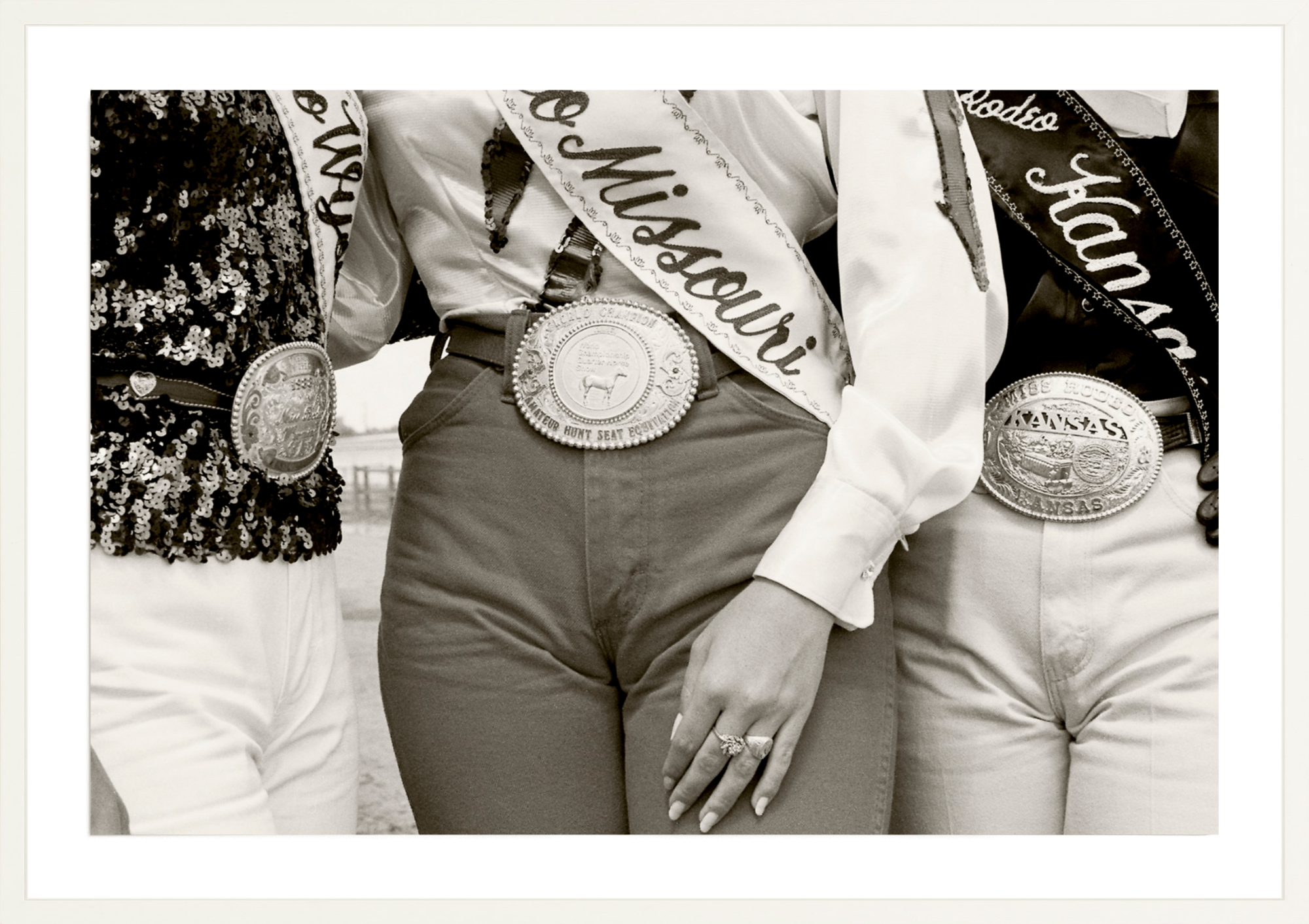 Rodeo Queen Buckles, Jules Frazier Fine Art Photograph