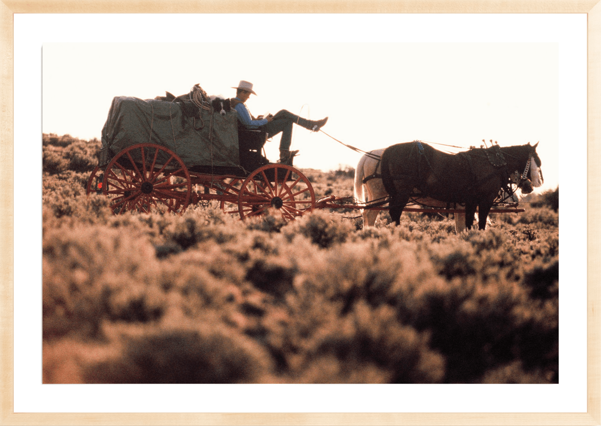 Sam's Wagon, Jules Frazier Fine Art Photograph