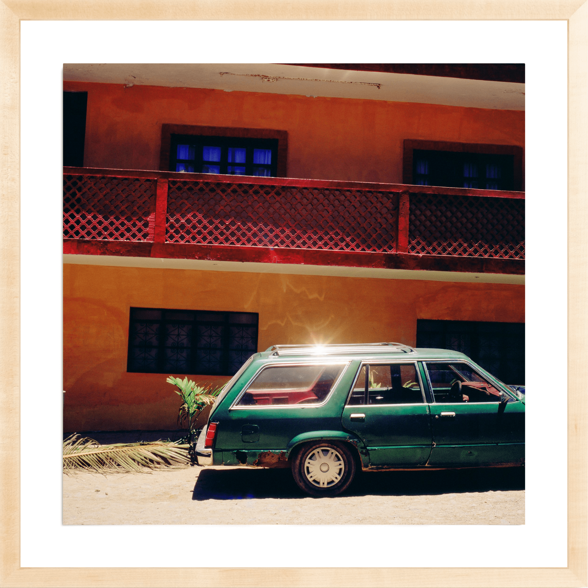 Sayulita Wagon, Jules Frazier Fine Art Photograph