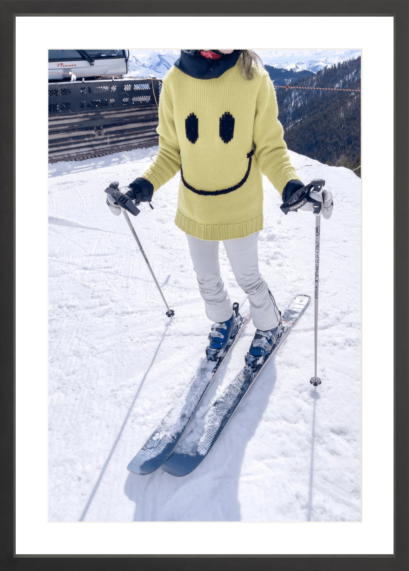 Ski Happy, Jules Frazier Fine Art Photograph