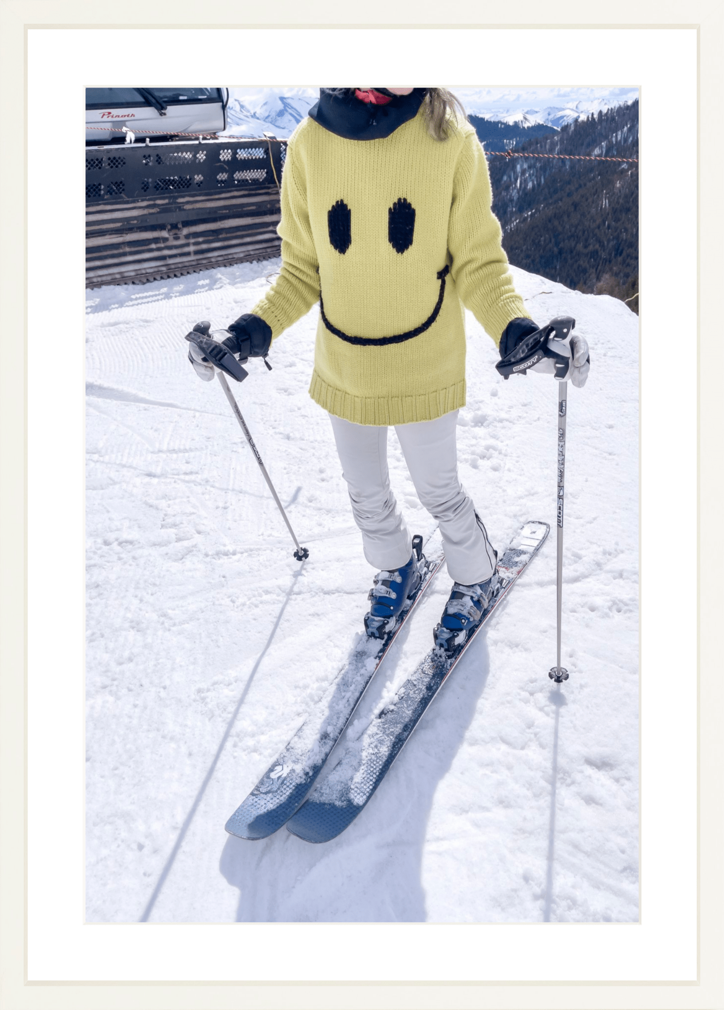 Ski Happy, Jules Frazier Fine Art Photograph