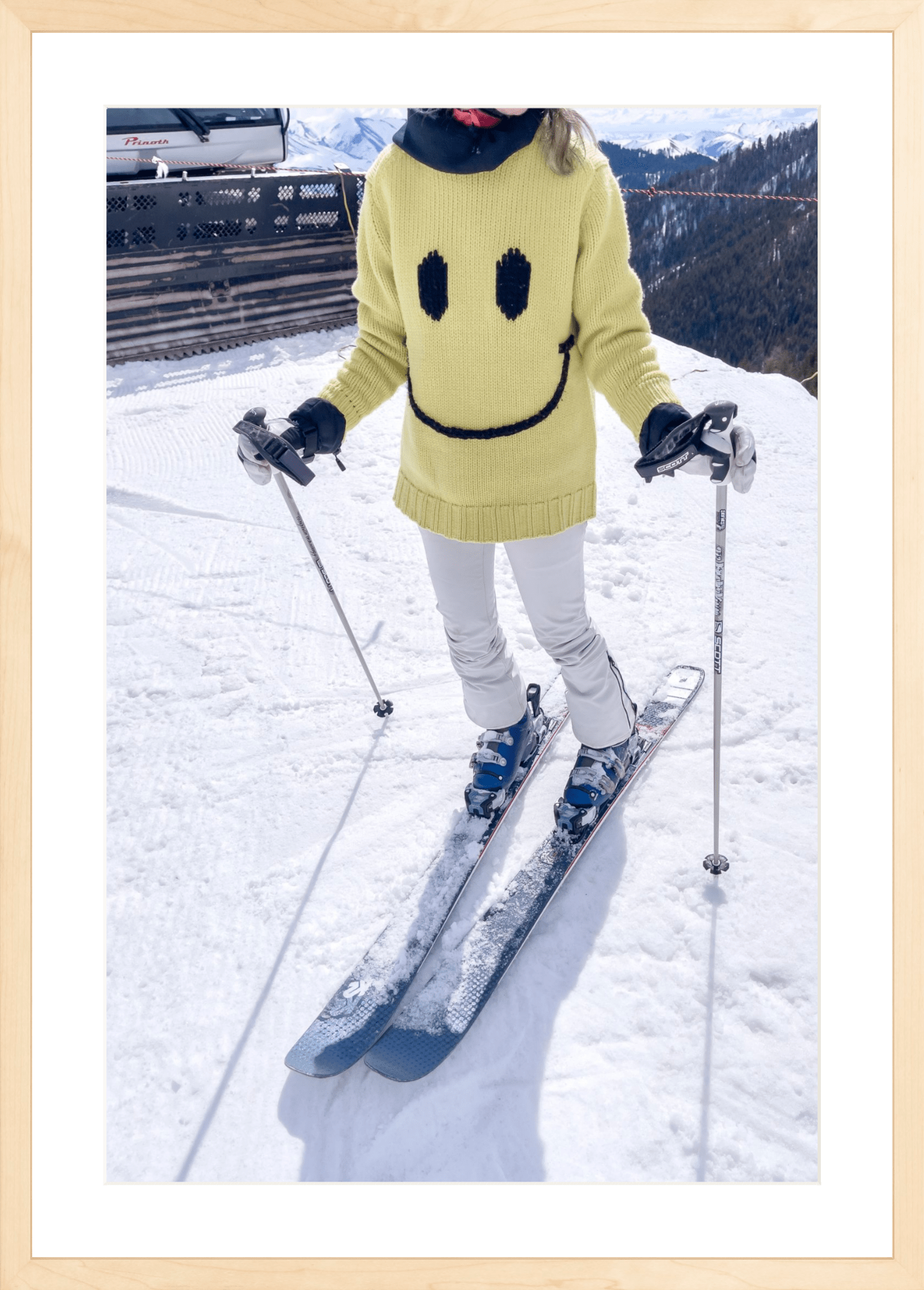 Ski Happy, Jules Frazier Fine Art Photograph
