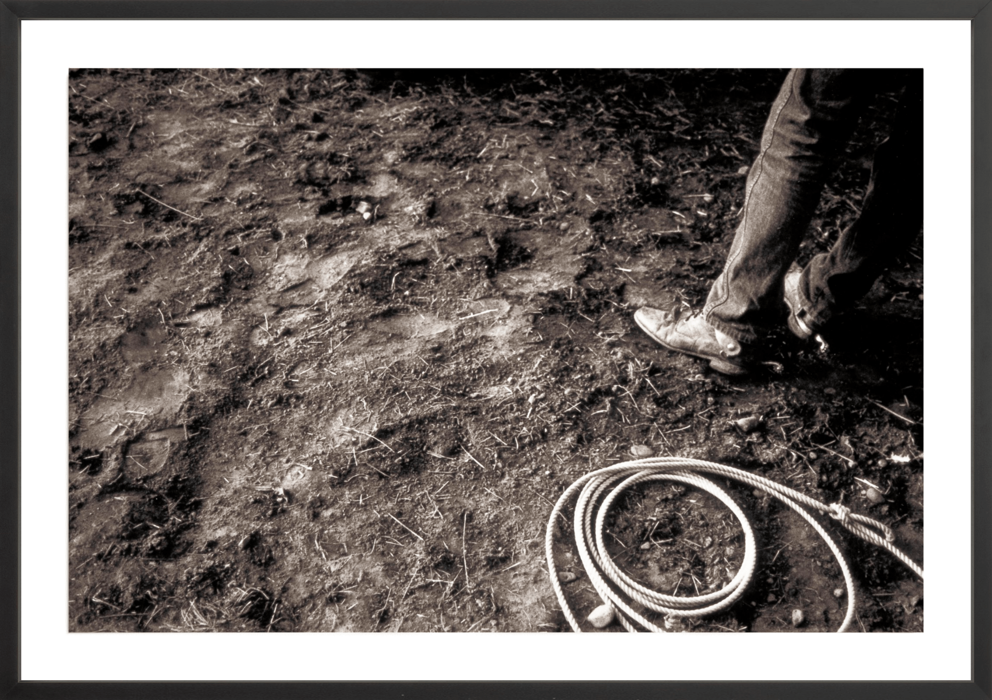 Boots and Rope, Jules Frazier Fine Art Photograph