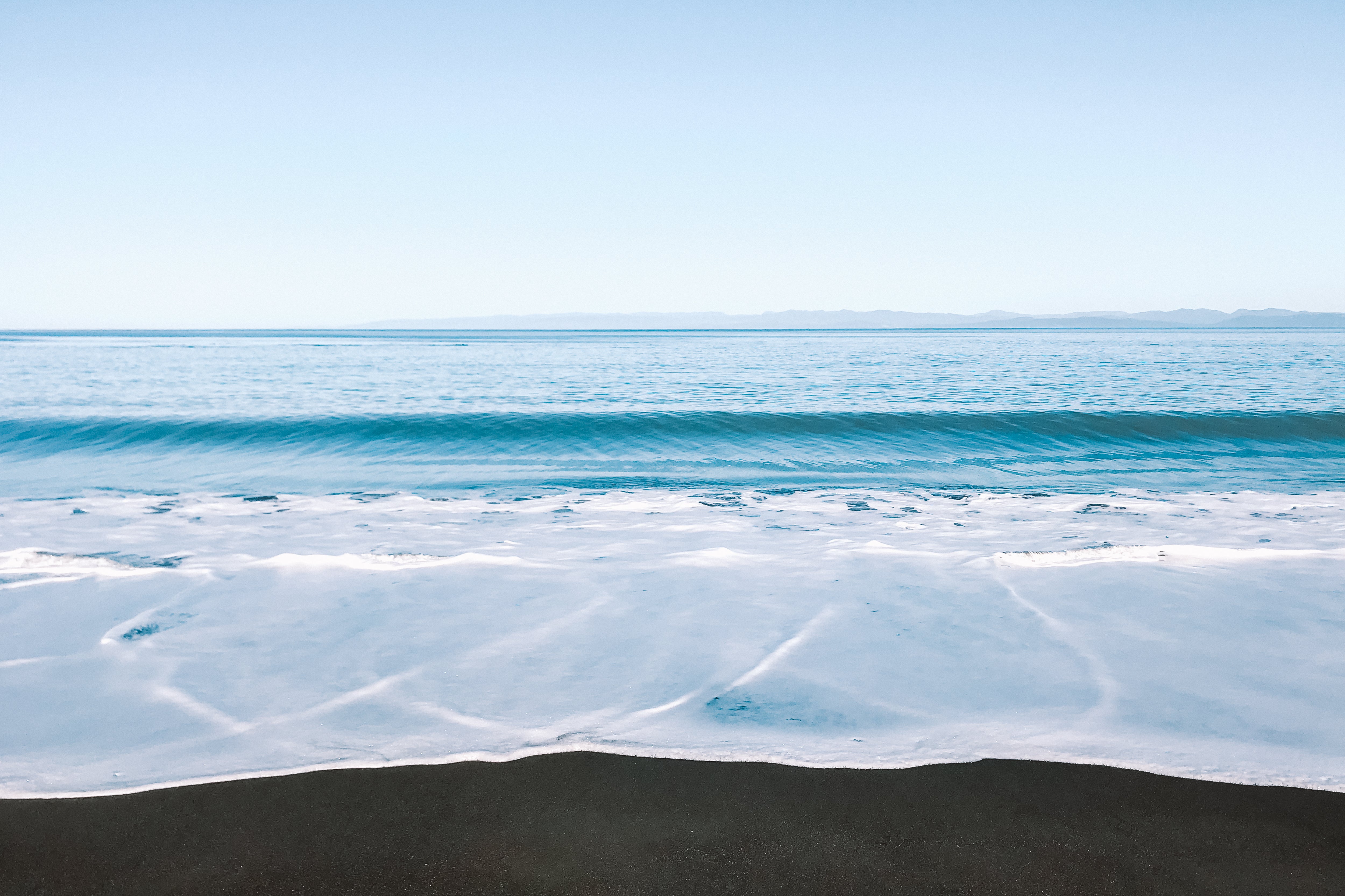 Black Sand Beach, Jules Frazier Fine Art Photograph