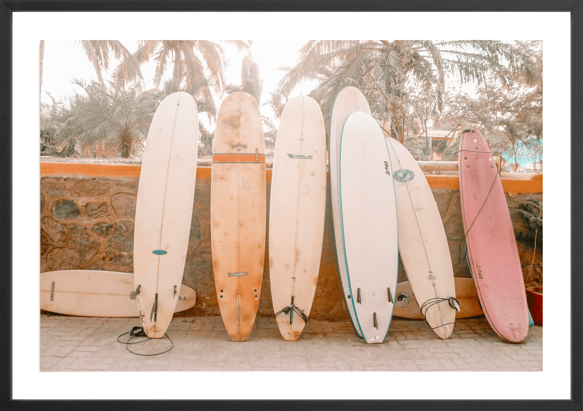 Sayulita Surfboards, Jules Frazier Fine Art Photograph