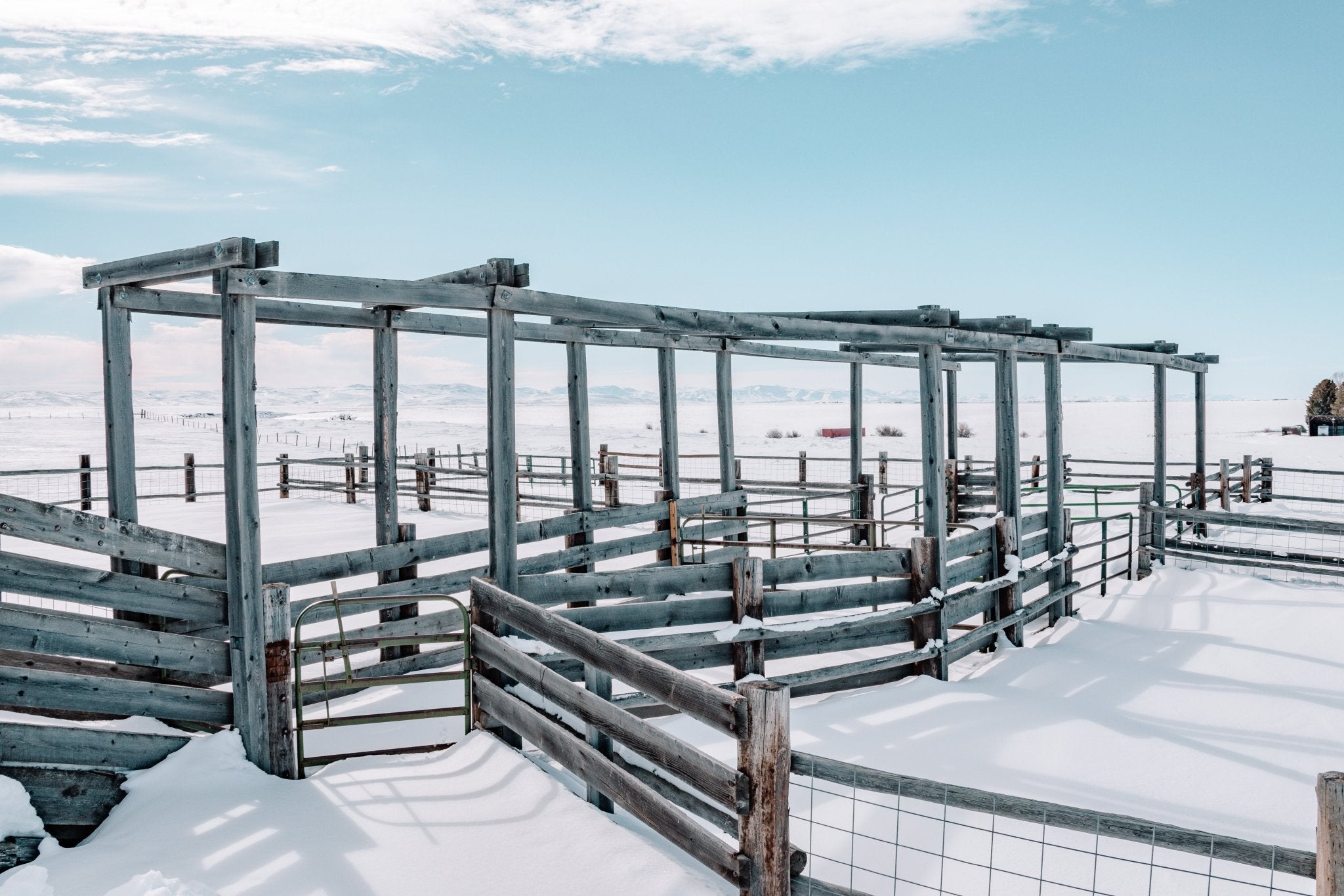 Camas Corral, Jules Frazier Fine Art Photograph