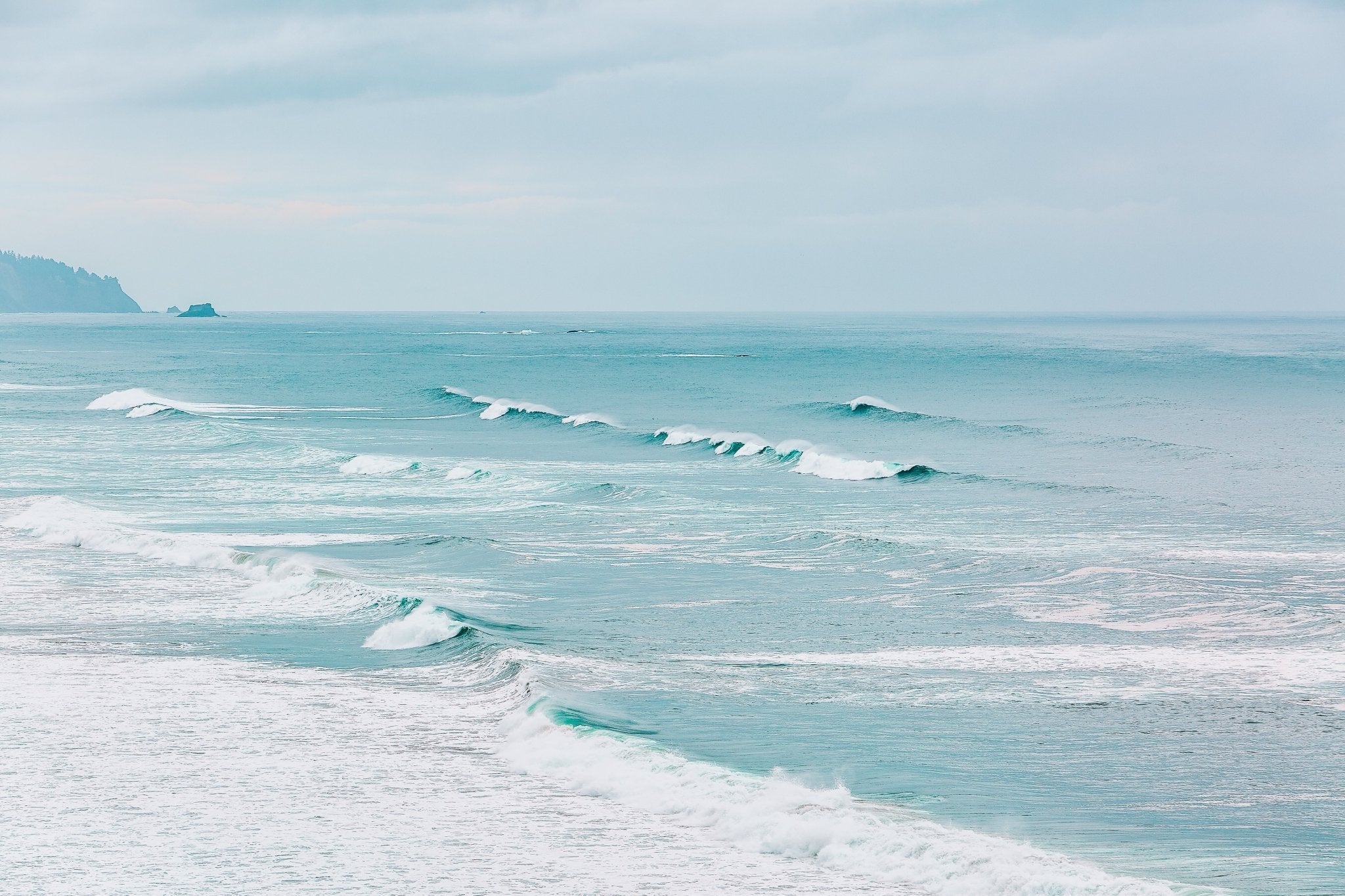 Coastal Surf, Jules Frazier Fine Art Photograph